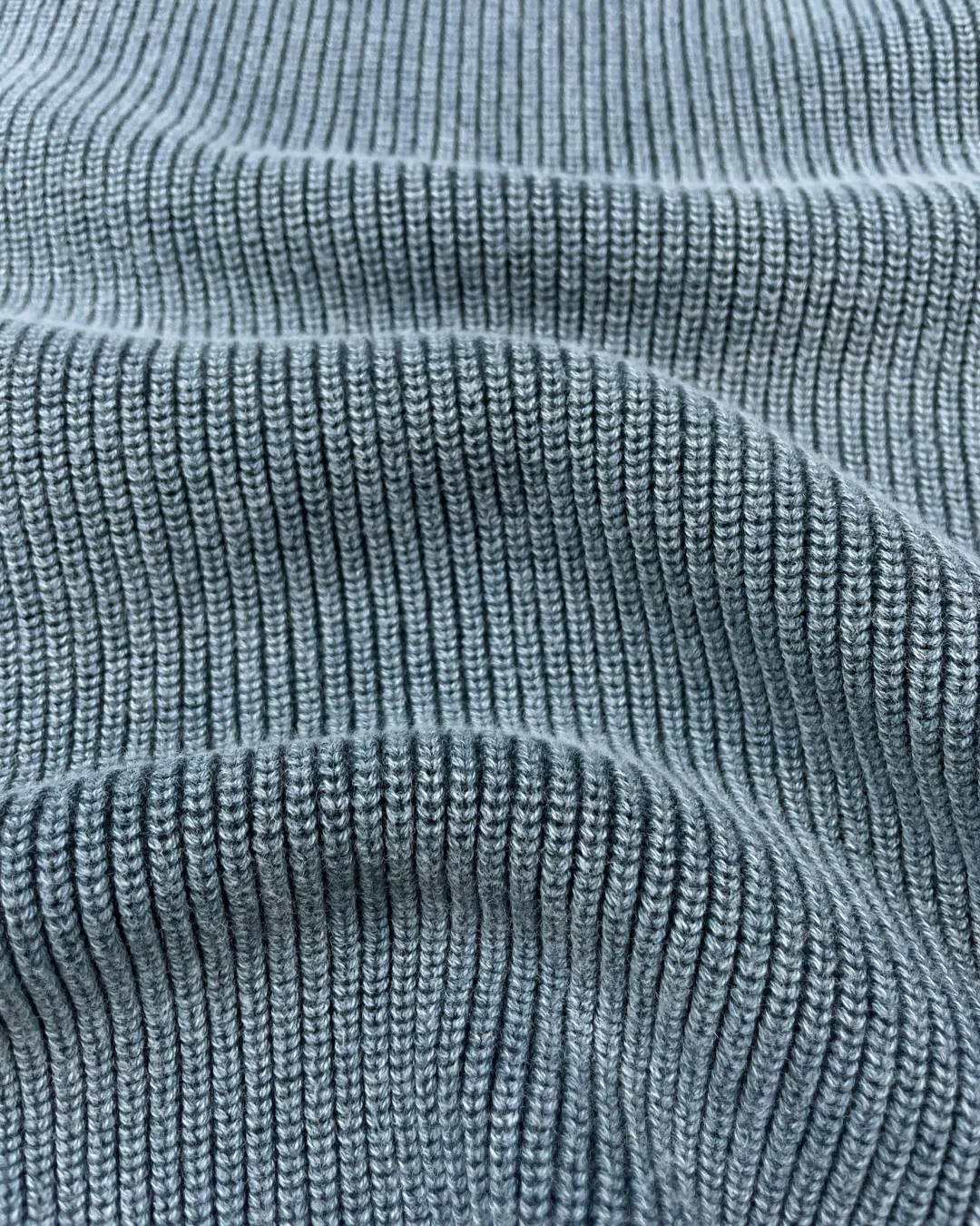 ACID WASHED CREWNECK SWEATER - AGAVE - Image 9