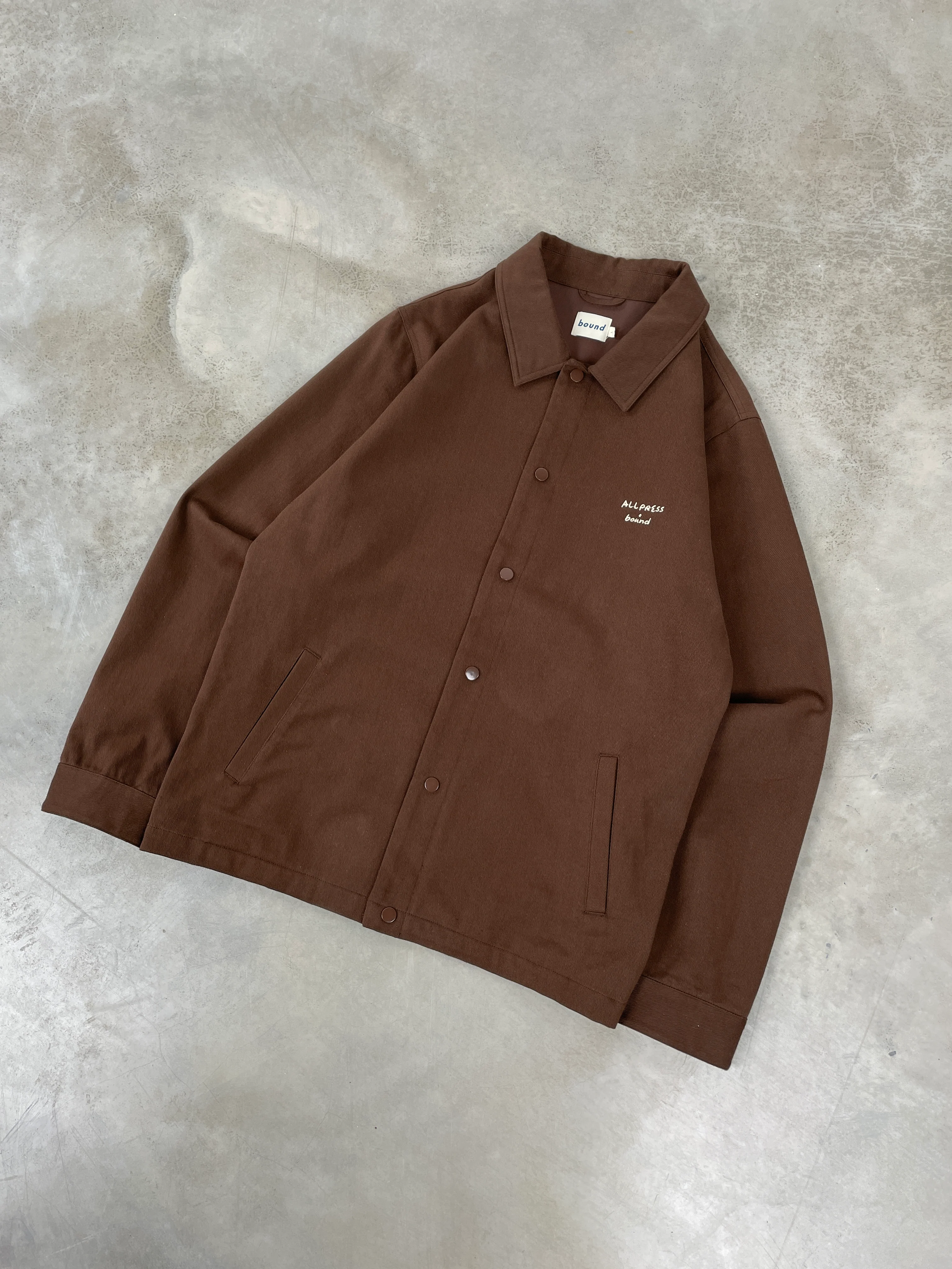 ALLPRESS X BOUND 'JOE' CANVAS CHORE JACKET - Image 10