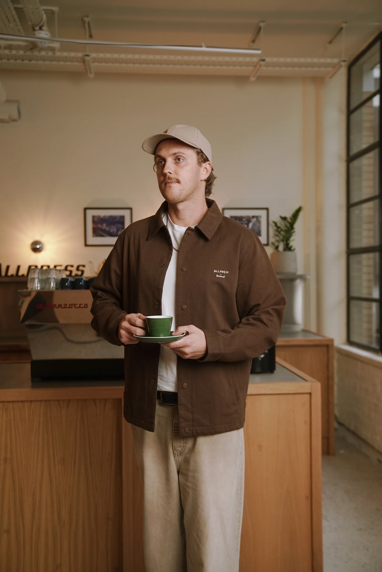 ALLPRESS X BOUND 'JOE' CANVAS CHORE JACKET - Image 4