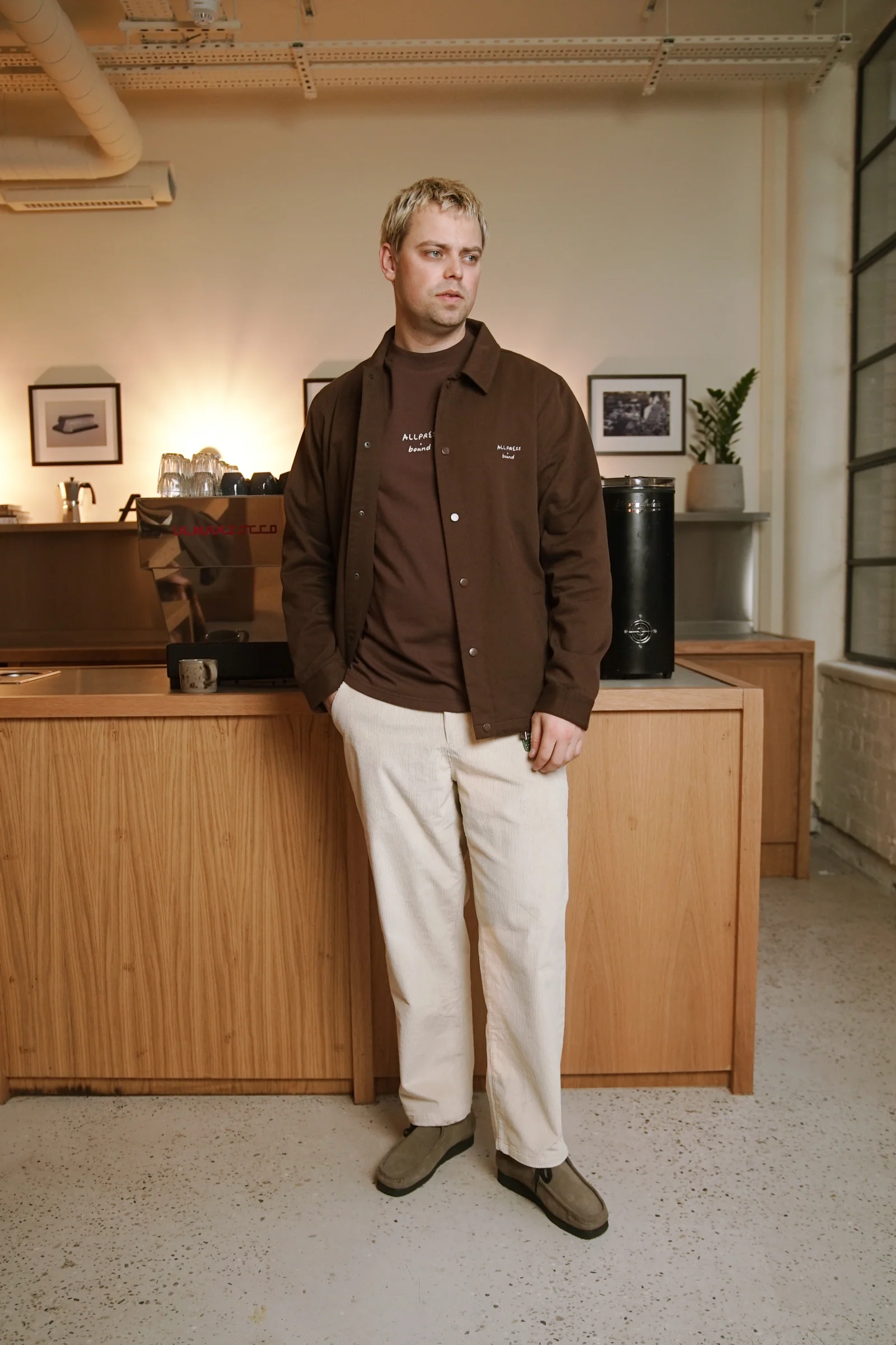 ALLPRESS X BOUND 'JOE' CANVAS CHORE JACKET - Image 5