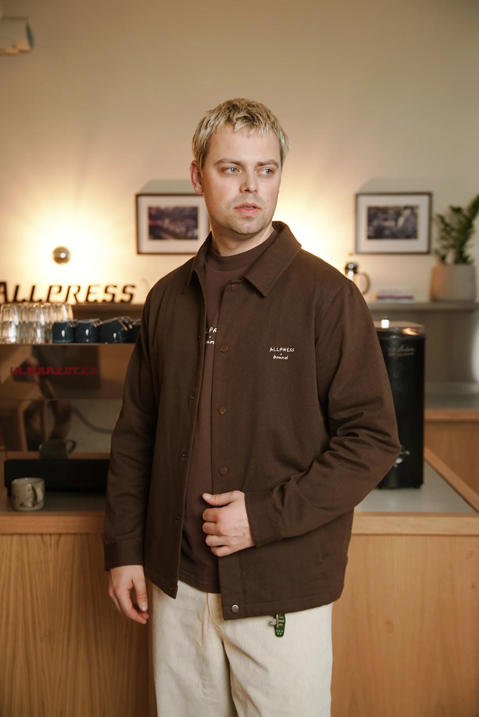 ALLPRESS X BOUND 'JOE' CANVAS CHORE JACKET - Image 6
