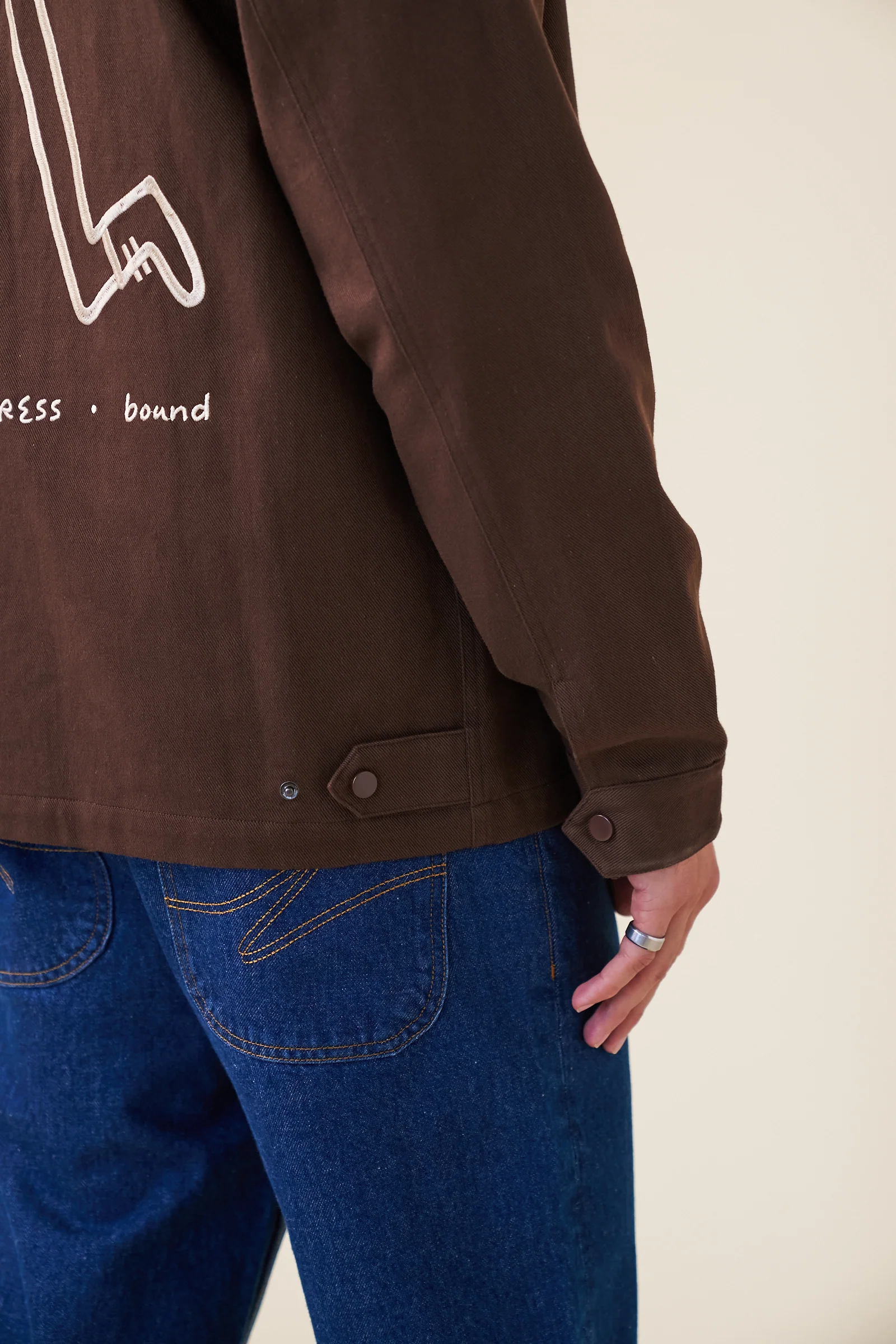 ALLPRESS X BOUND 'JOE' CANVAS CHORE JACKET - Image 7