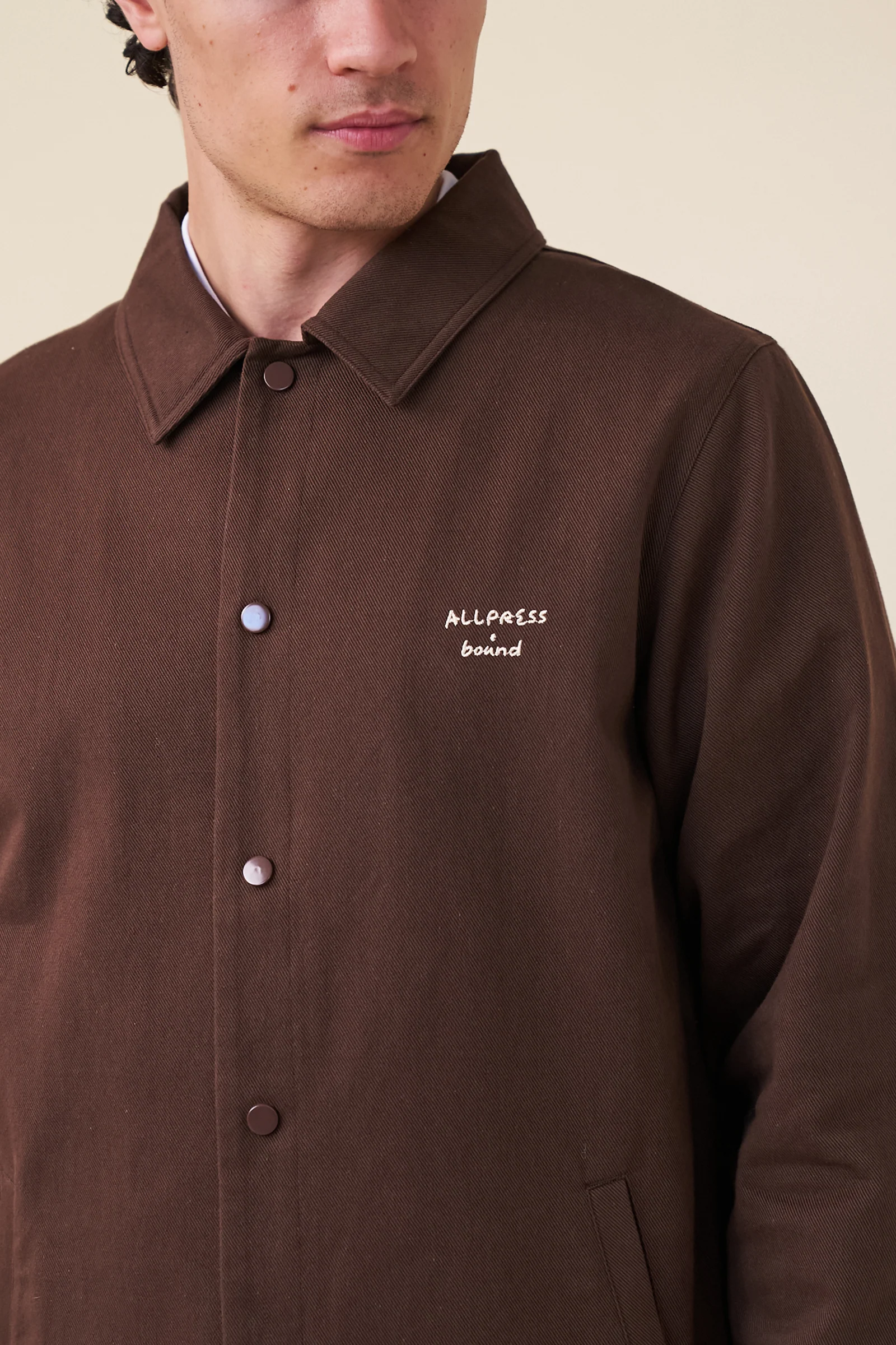ALLPRESS X BOUND 'JOE' CANVAS CHORE JACKET - Image 8
