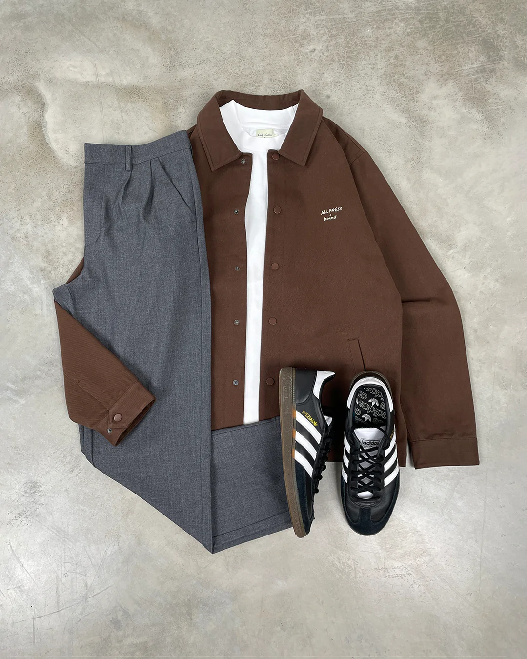 ALLPRESS X BOUND 'JOE' CANVAS CHORE JACKET - Image 9