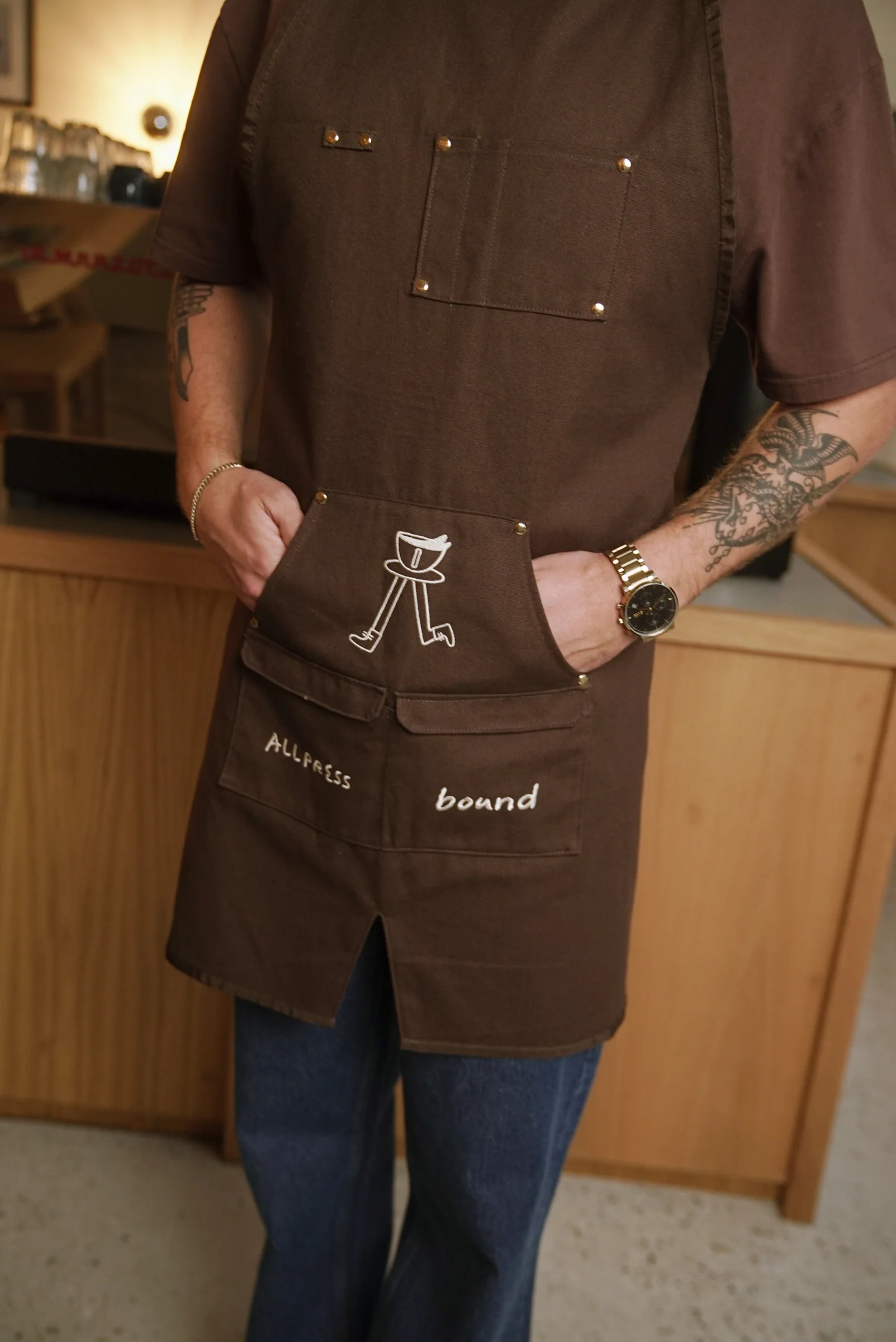 ALLPRESS X BOUND 'JOE' HEAVY UTILITY APRON - Image 4