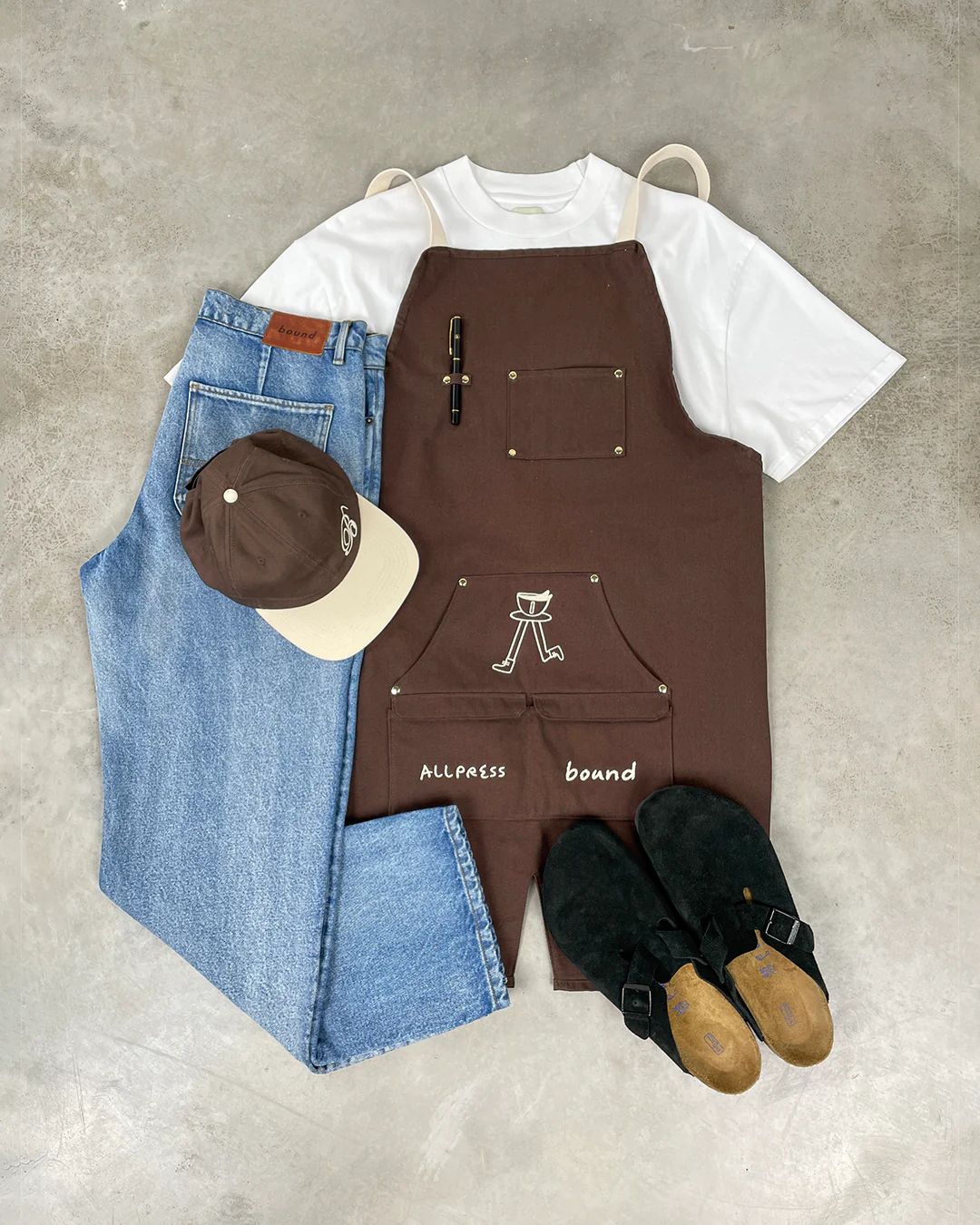 ALLPRESS X BOUND 'JOE' HEAVY UTILITY APRON - Image 8