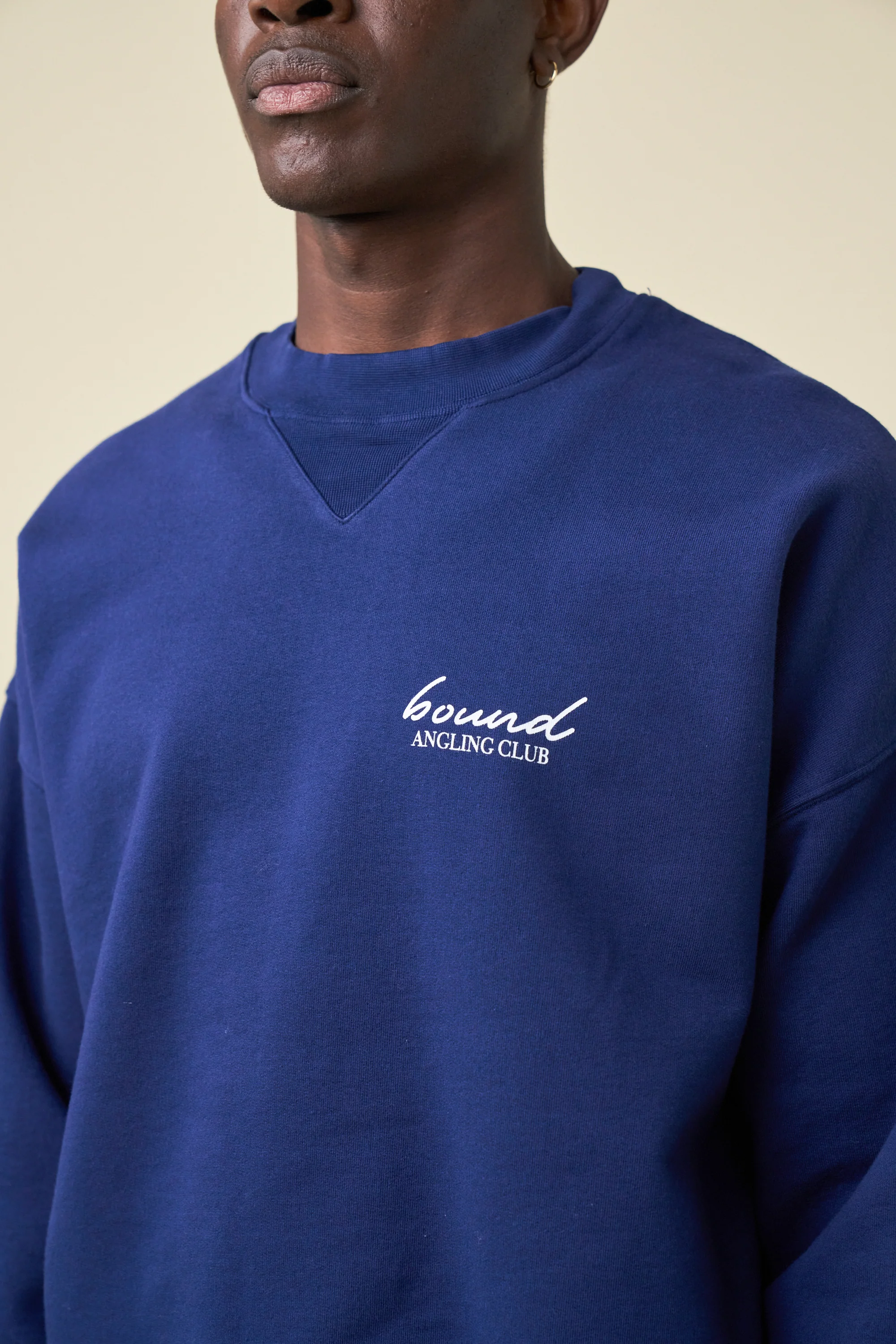 ANGLING CLUB SWEATER - NAVY - Image 5