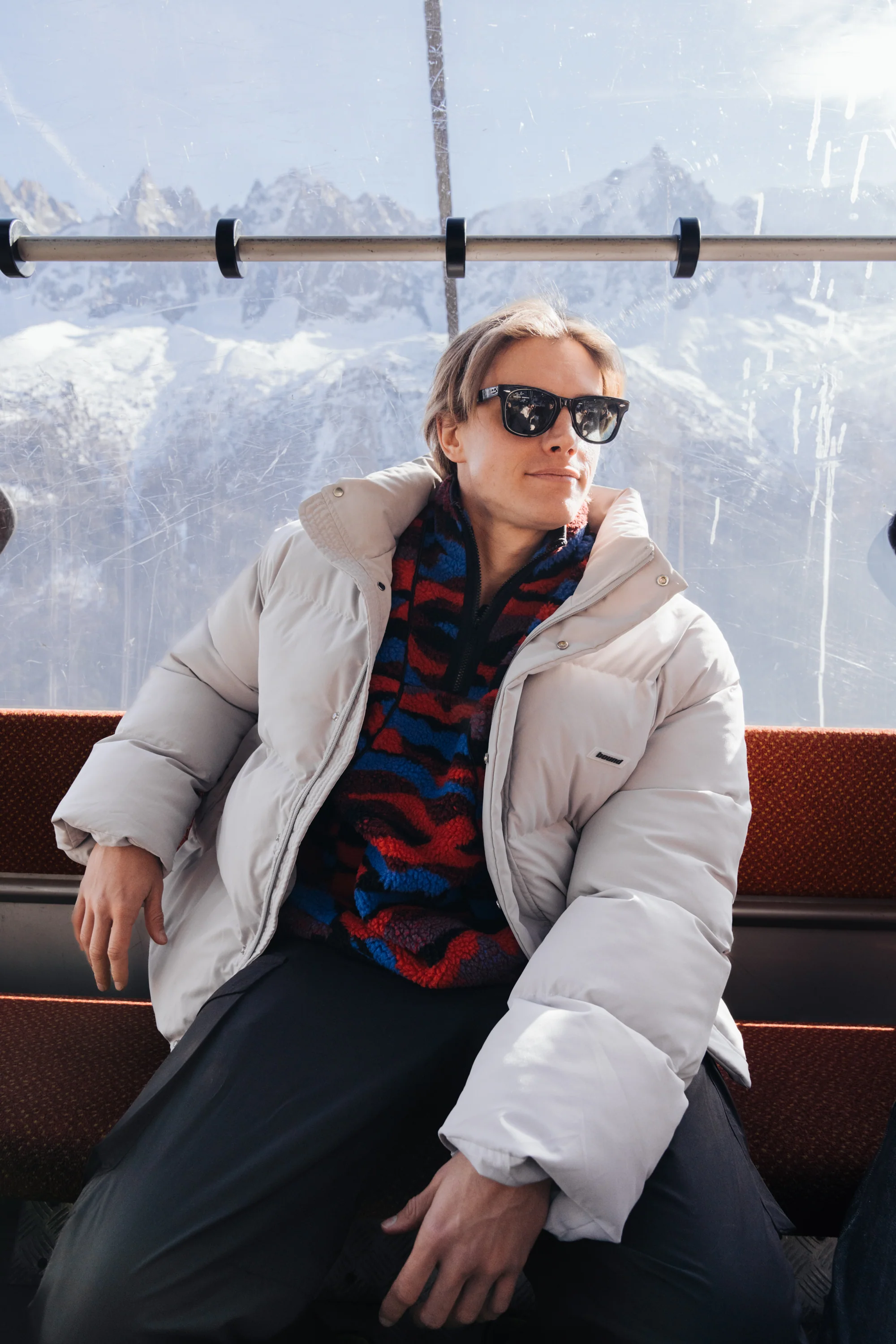 ARCTIC PADDED PUFFER COAT - DOVE GREY - Image 7