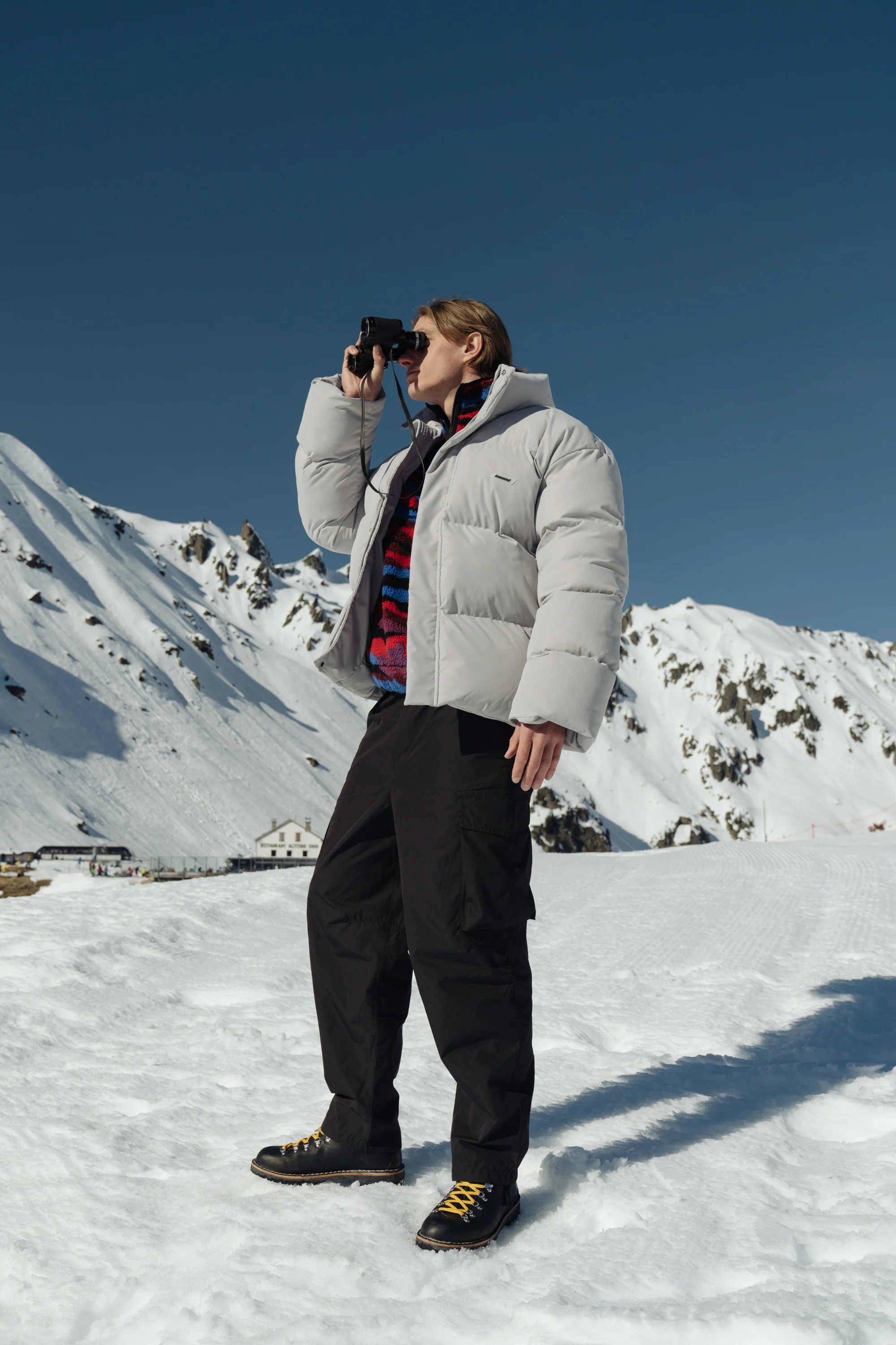 ARCTIC PADDED PUFFER COAT - DOVE GREY - Image 9