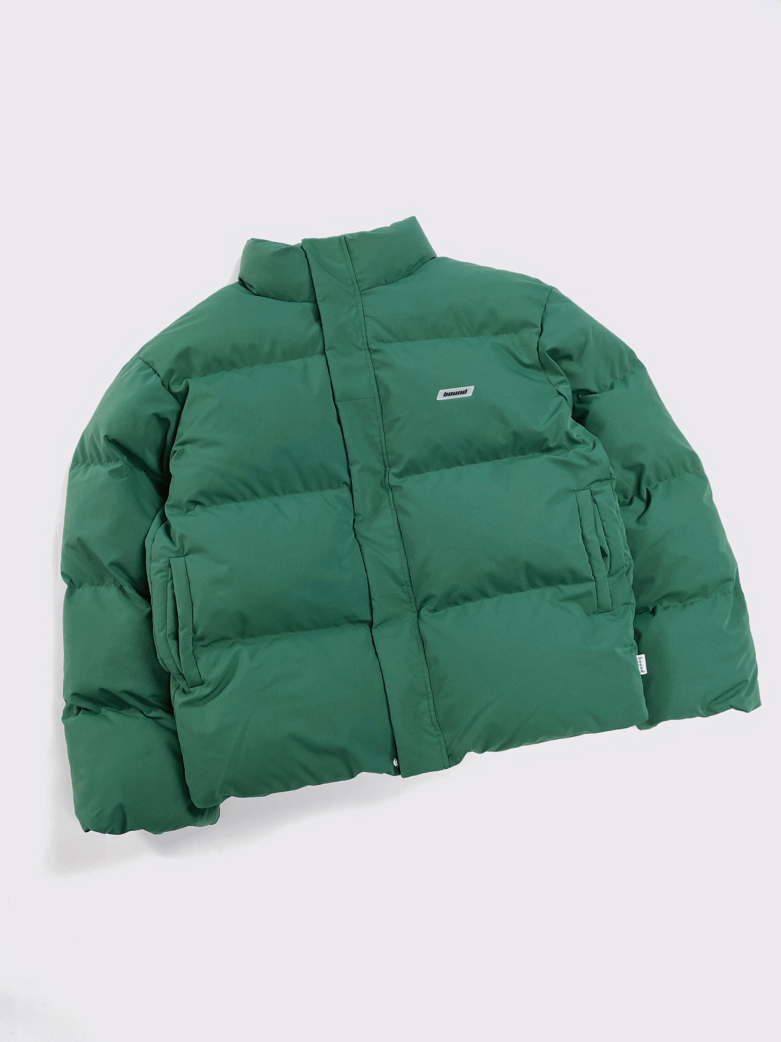 ARCTIC PADDED PUFFER COAT - HUNTER GREEN - Image 10
