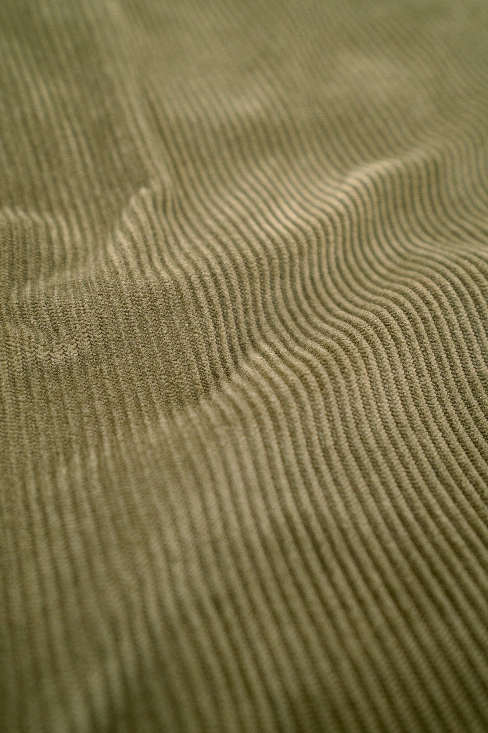ARMY GREEN CORDUROY TROUSERS - Image 8