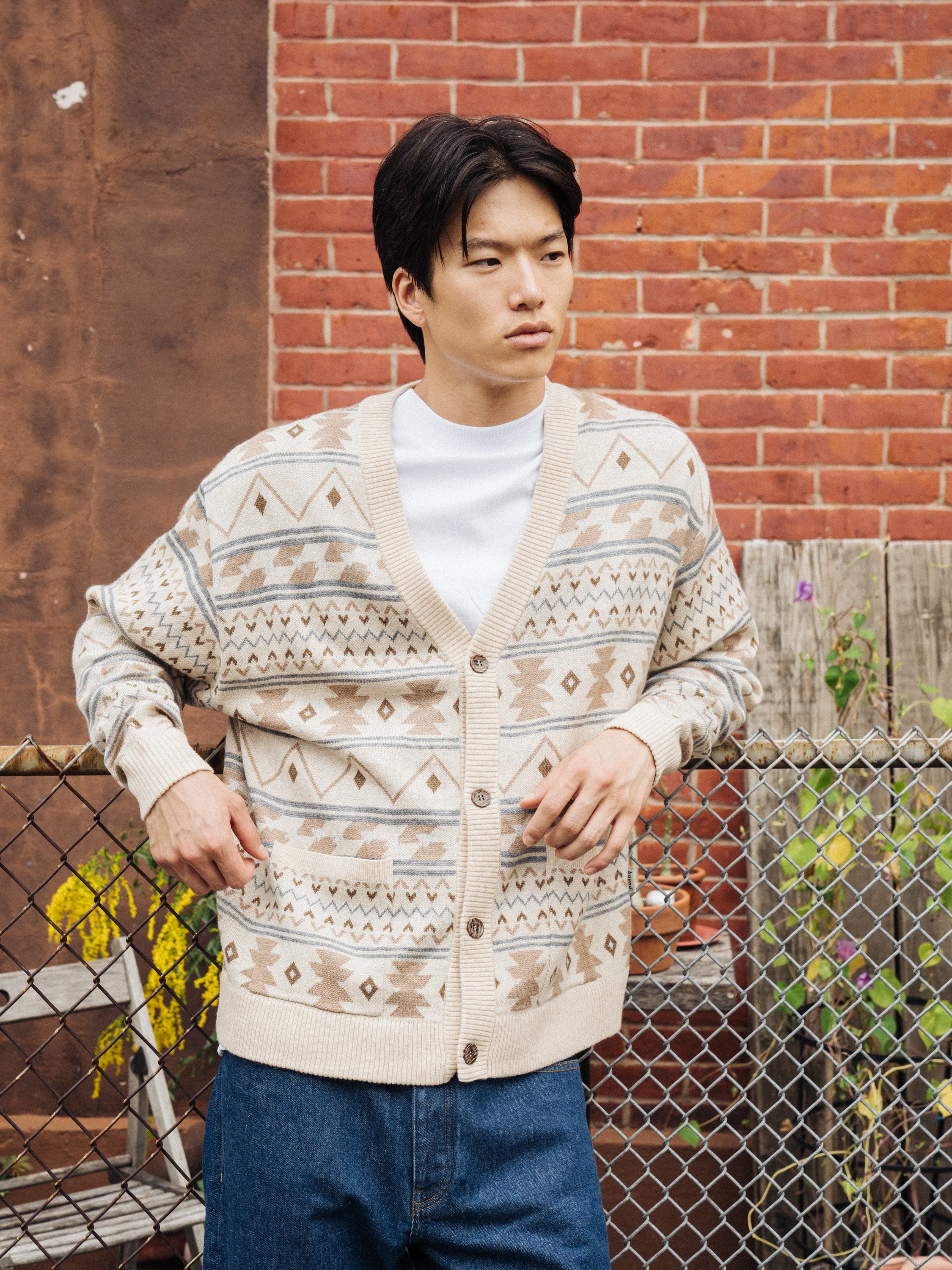 AZTEC GRANDAD CARDIGAN - Image 2