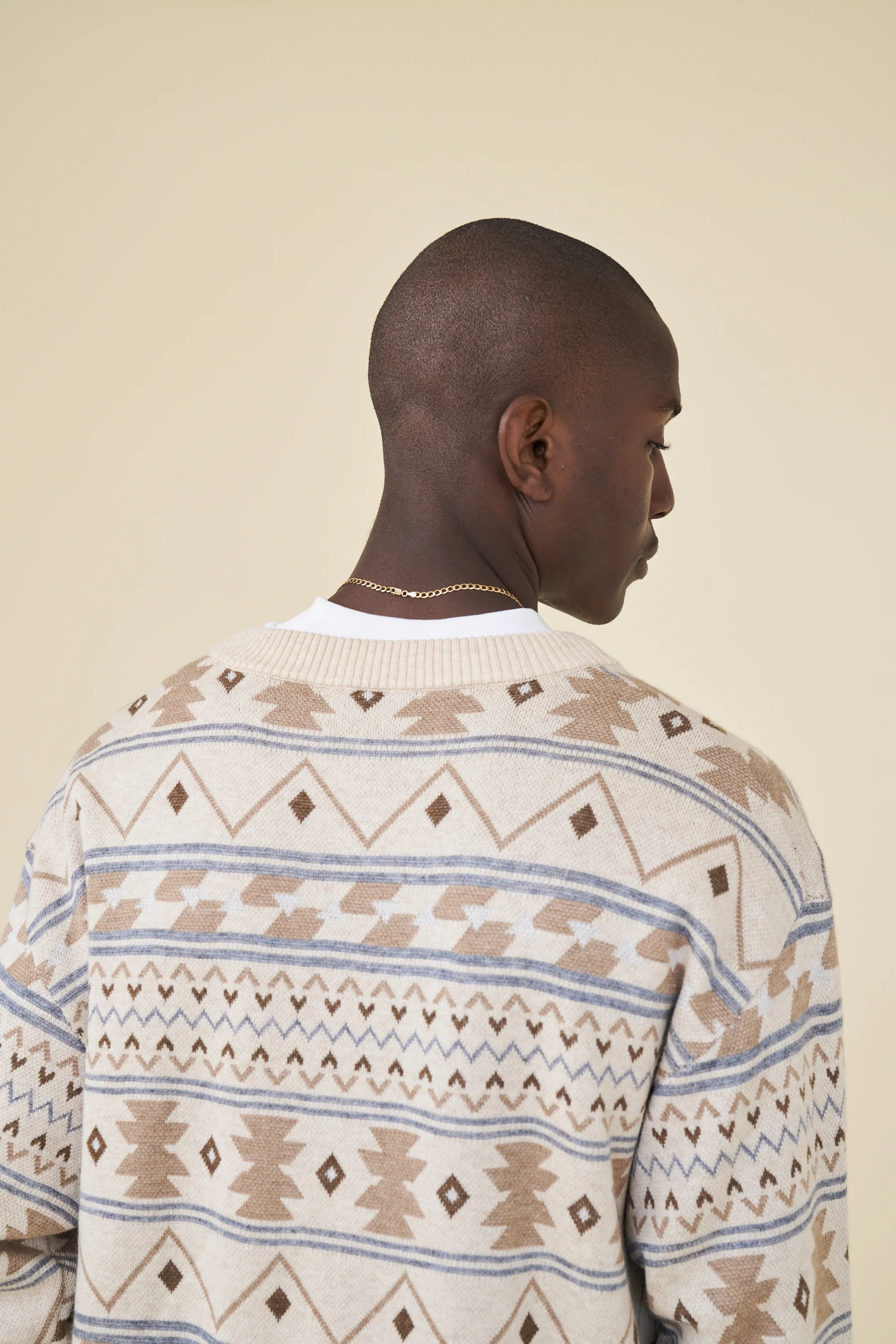 AZTEC GRANDAD CARDIGAN - Image 7