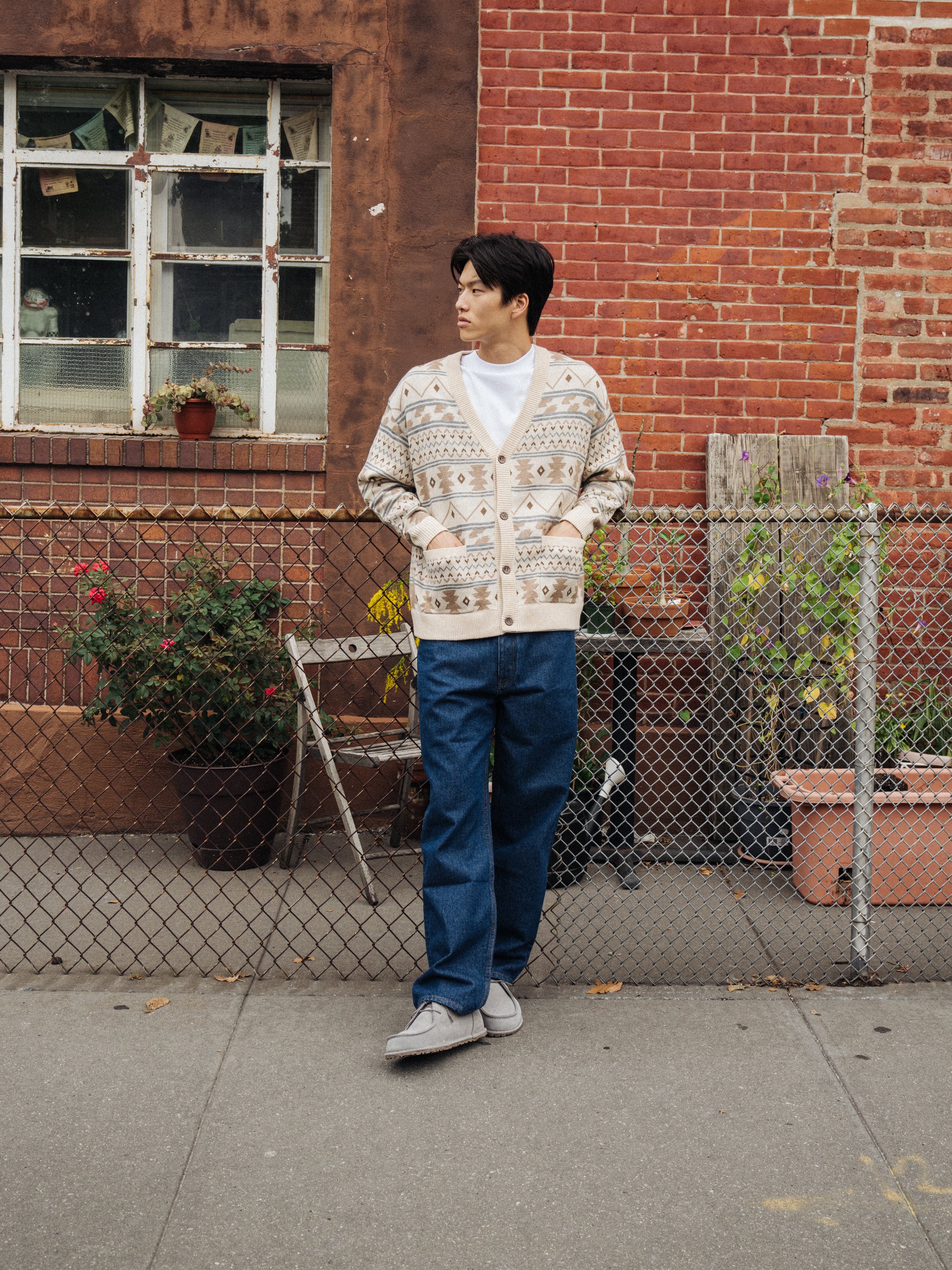 AZTEC GRANDAD CARDIGAN - Image 8
