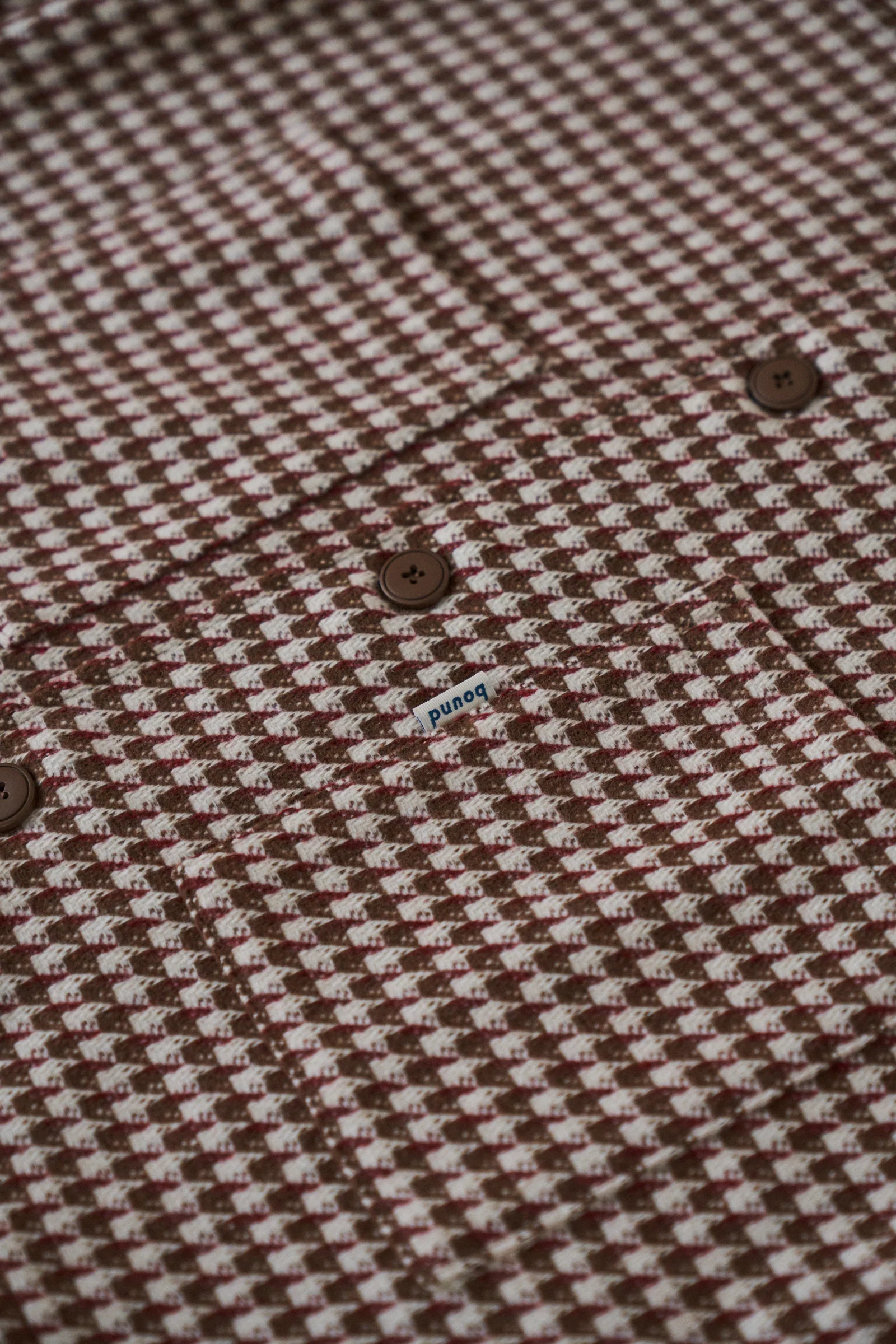 BAILEY WOVEN DOGTOOTH HEAVY OVERSHIRT - Image 10