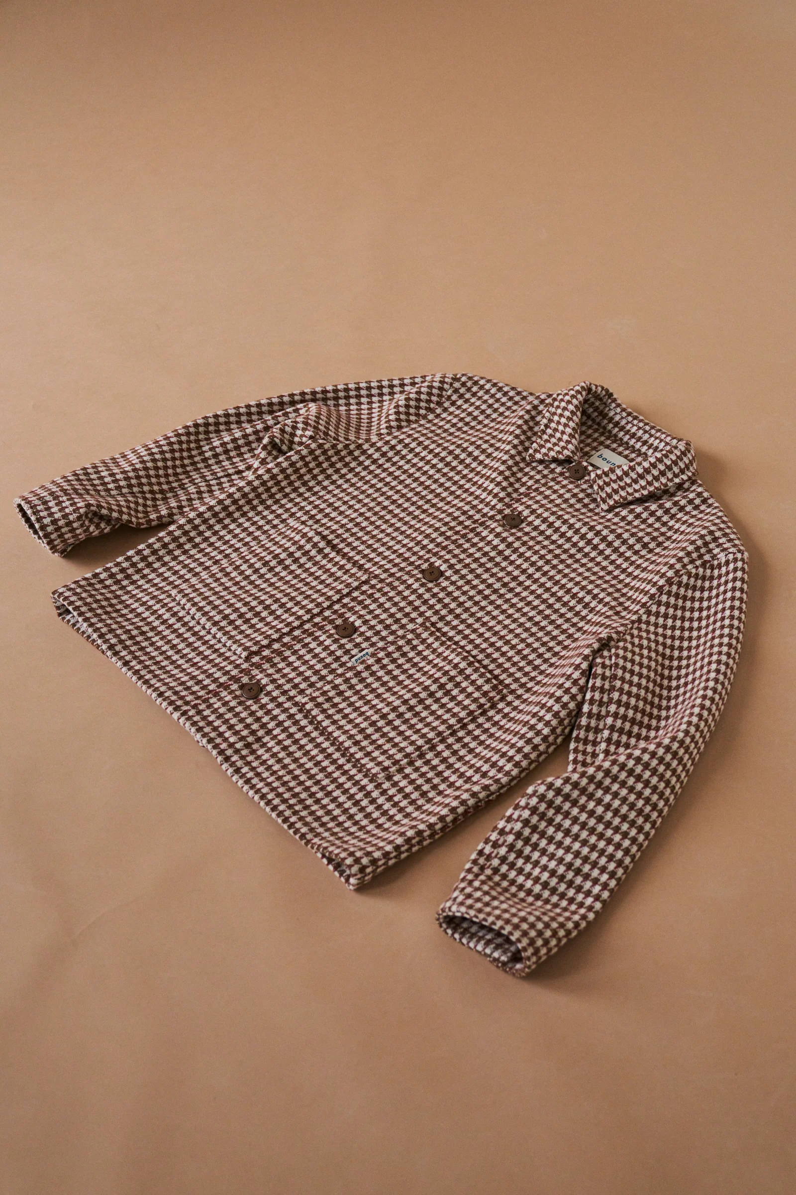 BAILEY WOVEN DOGTOOTH HEAVY OVERSHIRT - Image 9