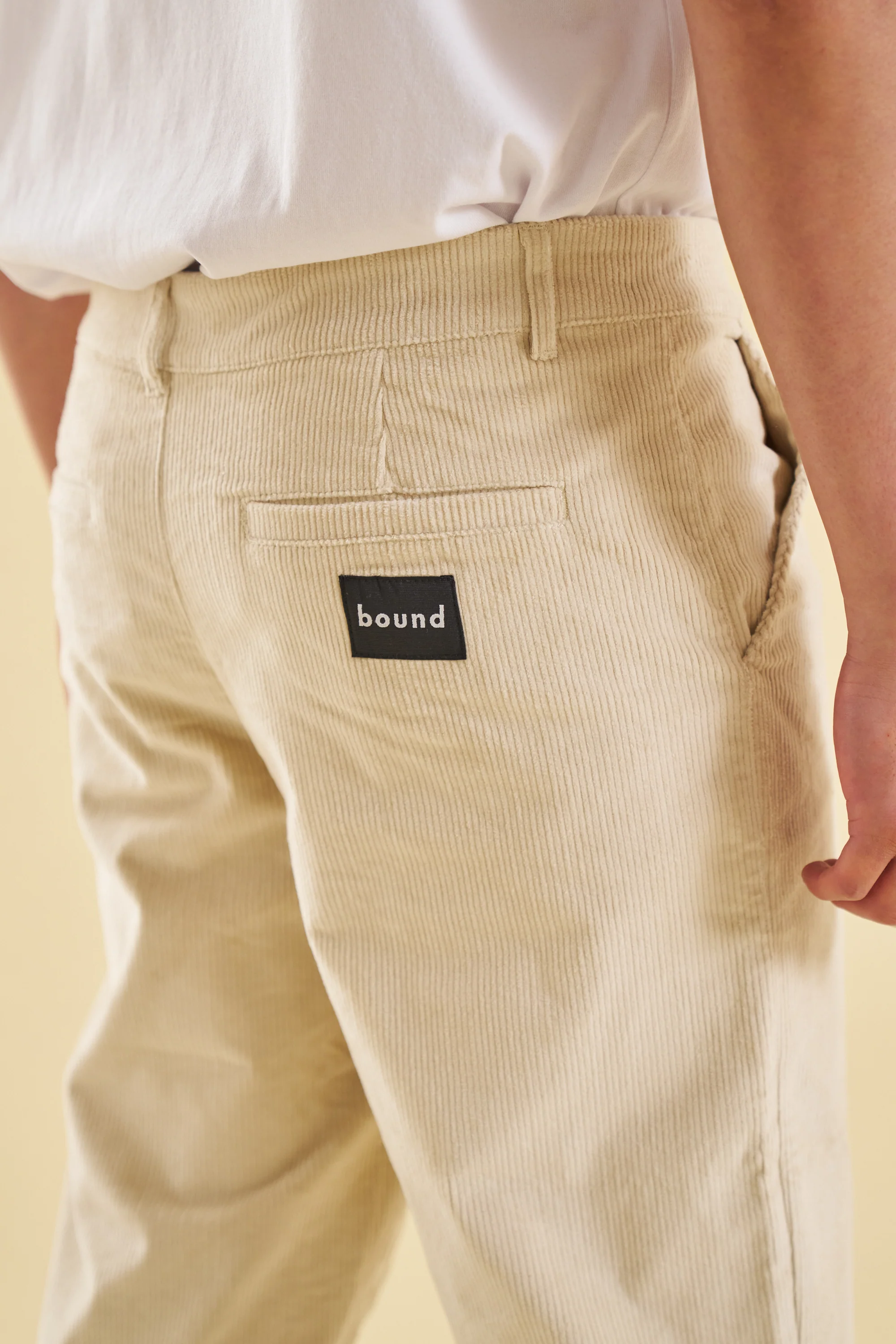 BARLEY CREAM CORDUROY TROUSERS - Image 3