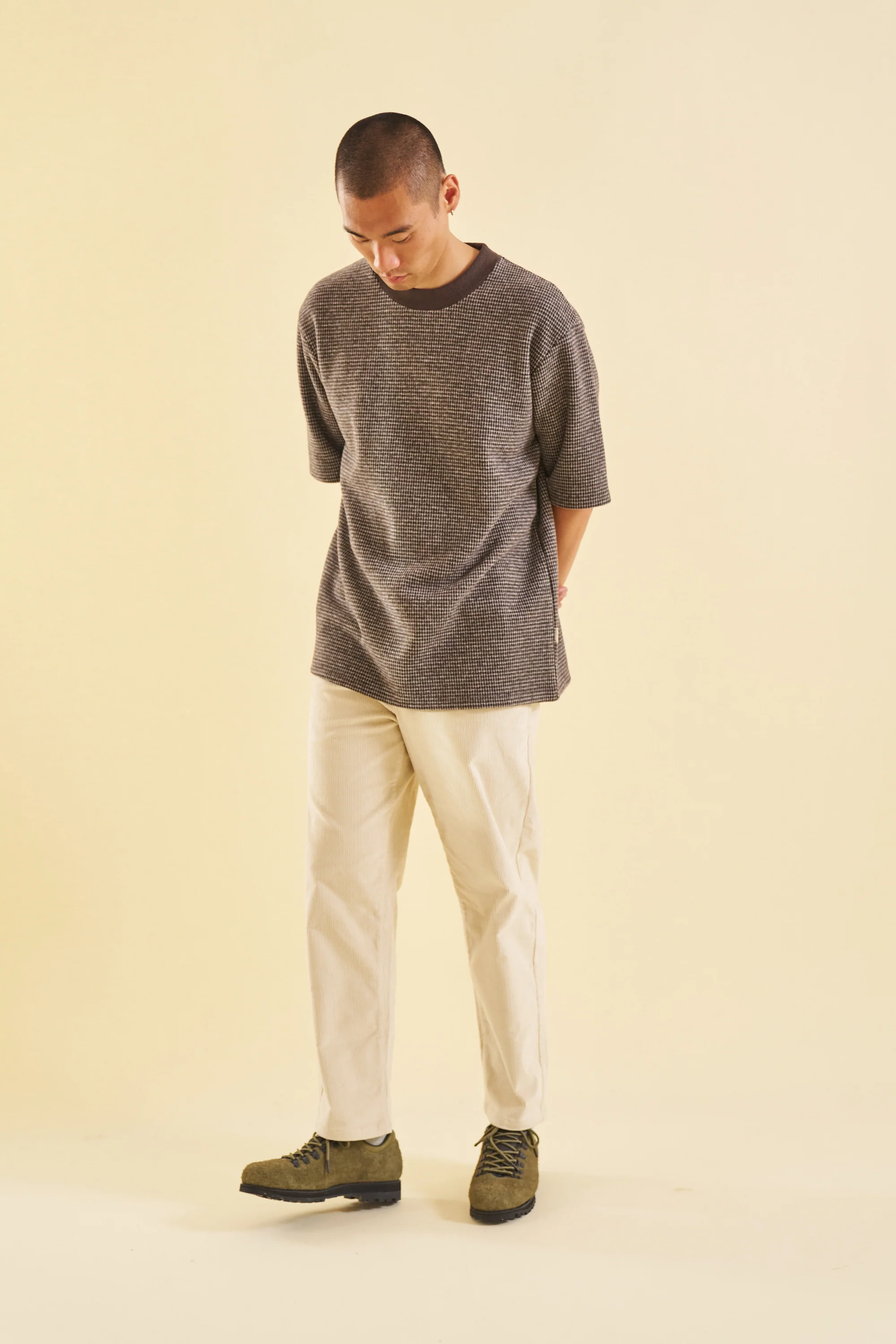 BARLEY CREAM CORDUROY TROUSERS - Image 4