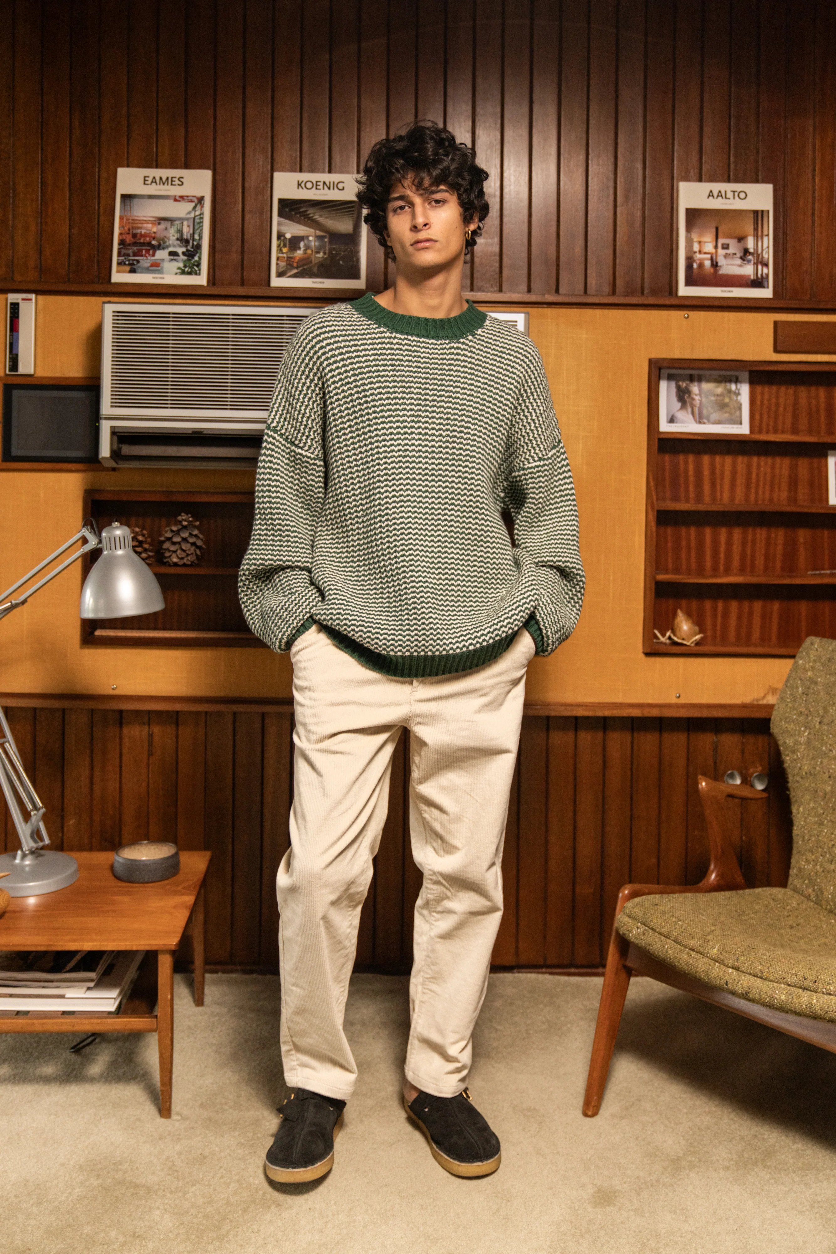 BARLEY CREAM CORDUROY TROUSERS - Image 6