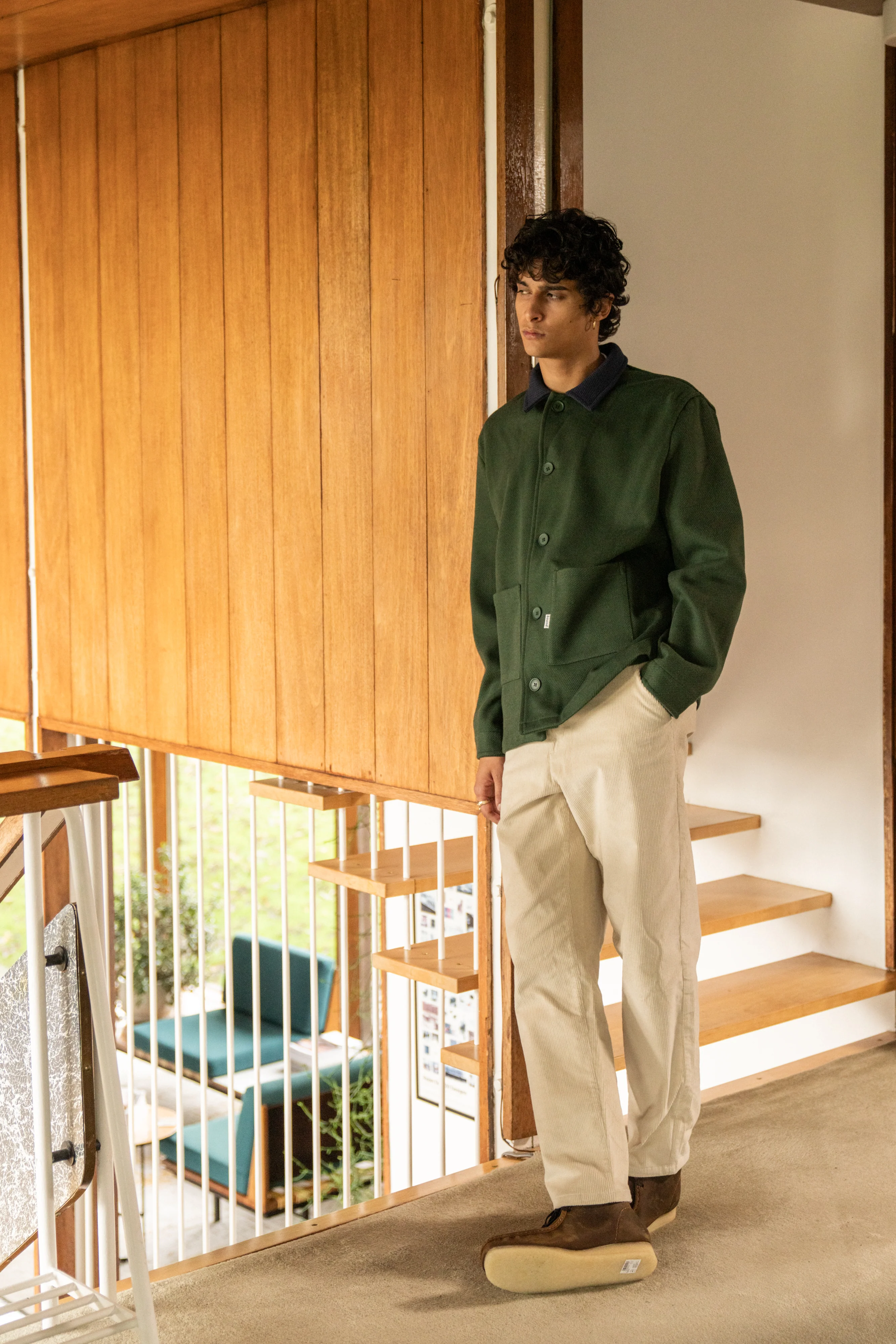BARLEY CREAM CORDUROY TROUSERS - Image 7