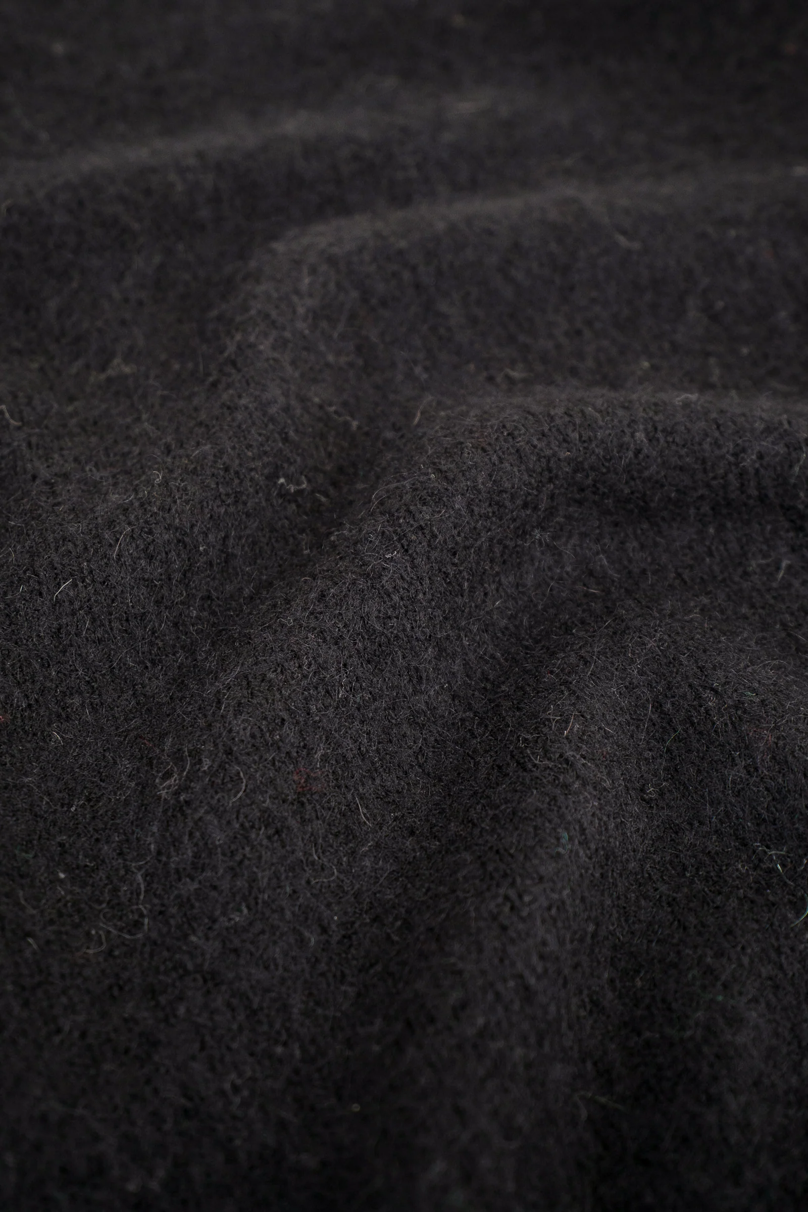 BAXTER MOHAIR BLEND SWEATER - BLACK - Image 7