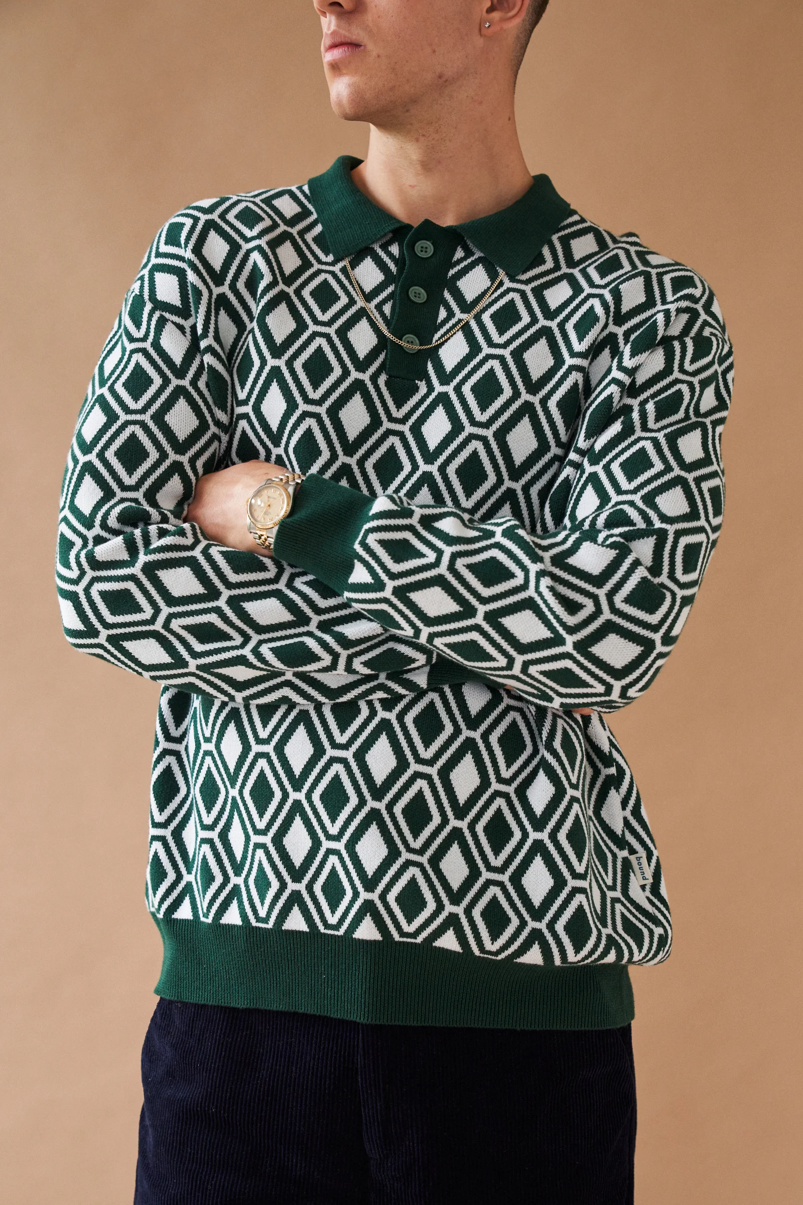 BETIS LONGSLEEVE KNIT POLO - Image 3