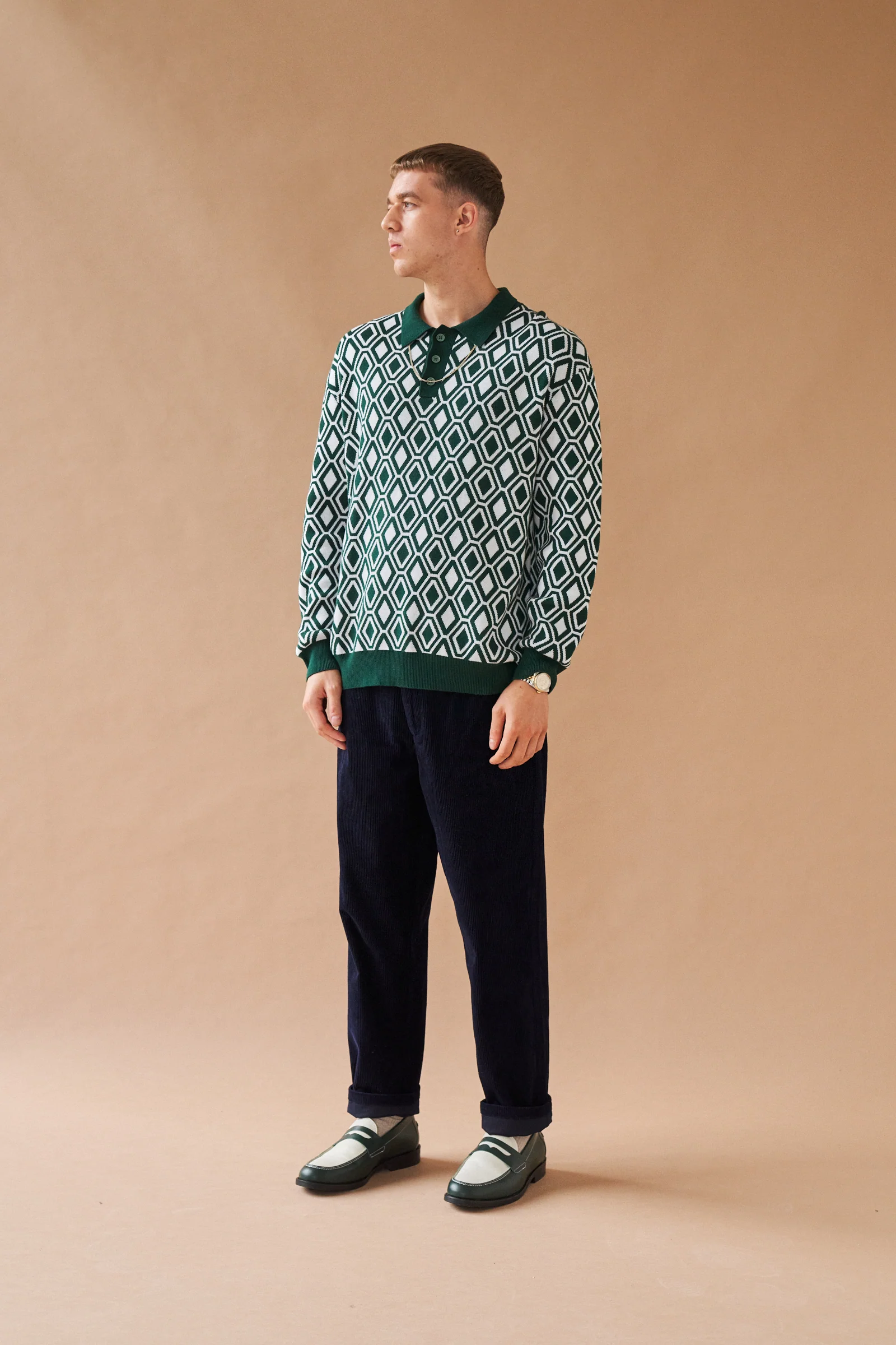 BETIS LONGSLEEVE KNIT POLO - Image 4