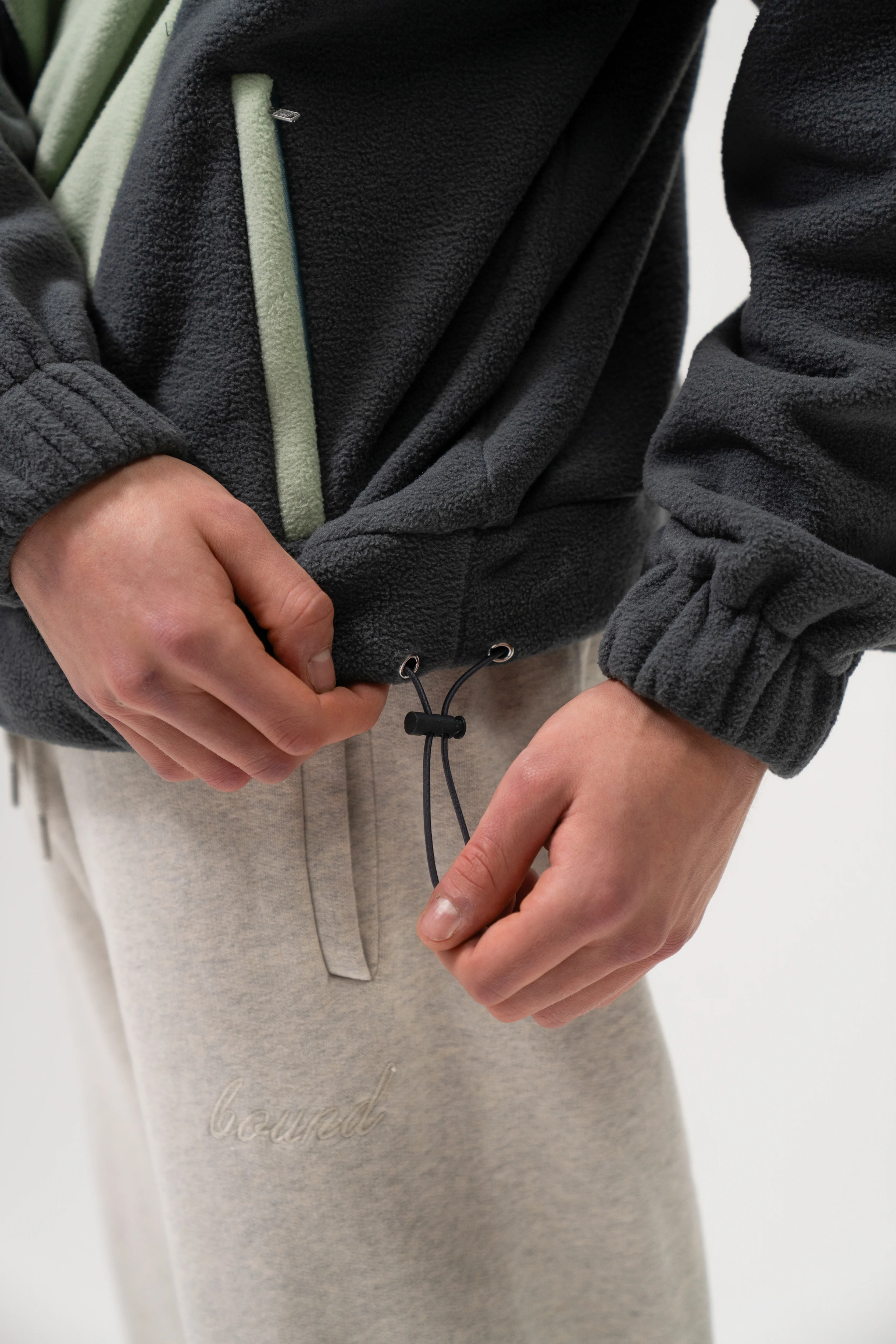 BLUE RETRO FLEECE PULLOVER - Image 6