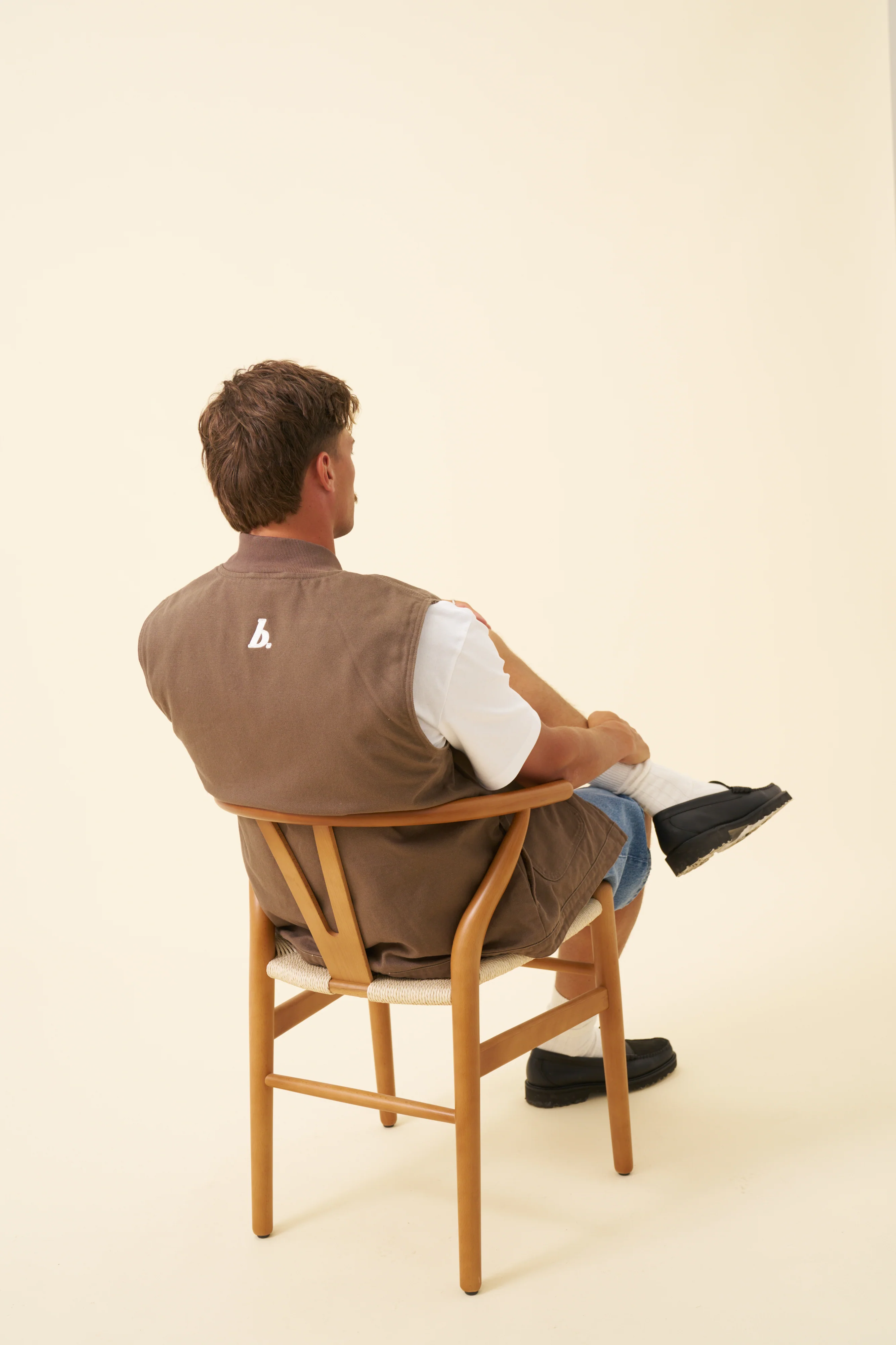 BOTHA HEAVY CANVAS VEST - BROWN - Image 11
