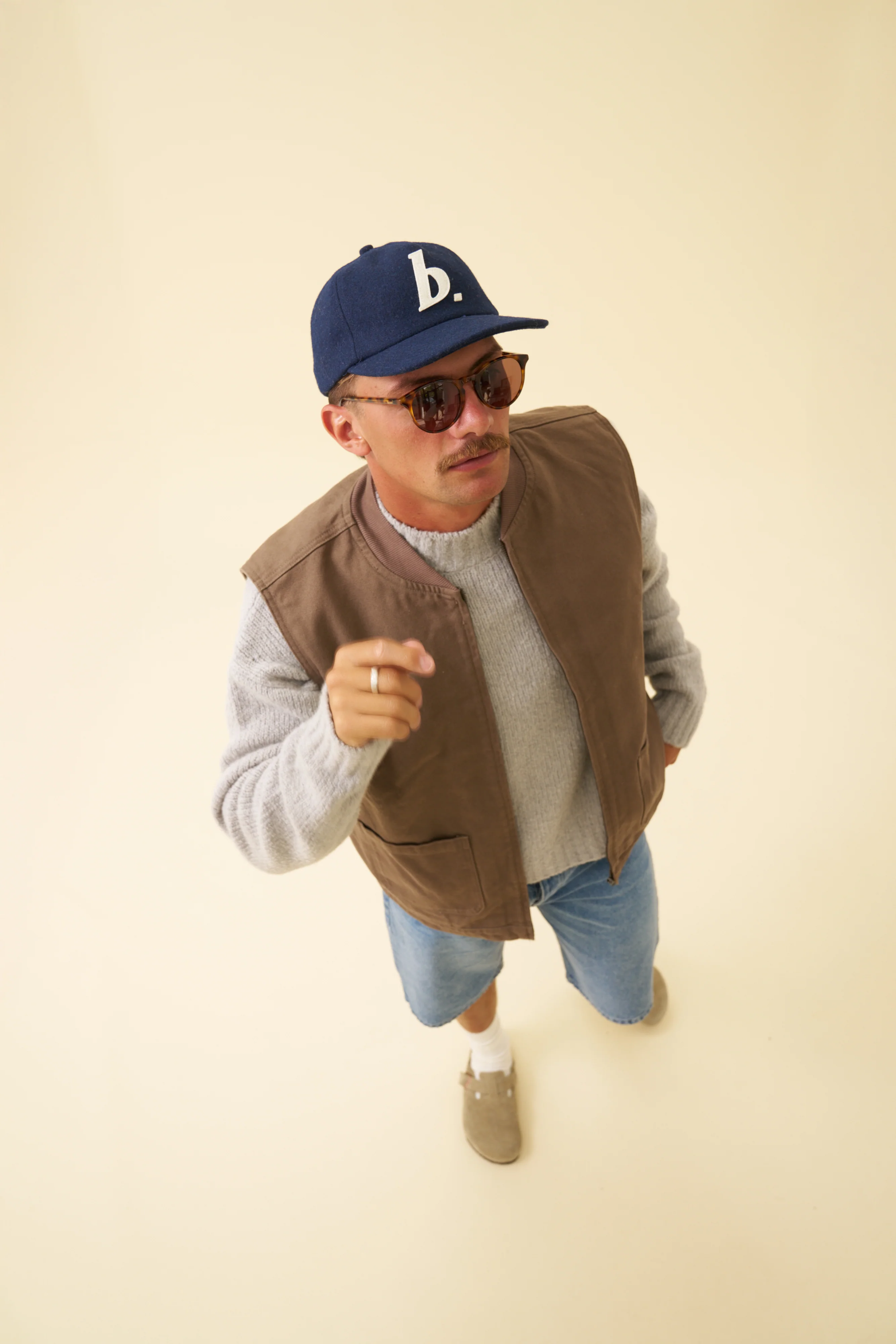 BOTHA WOOL CAP - NAVY - Image 2