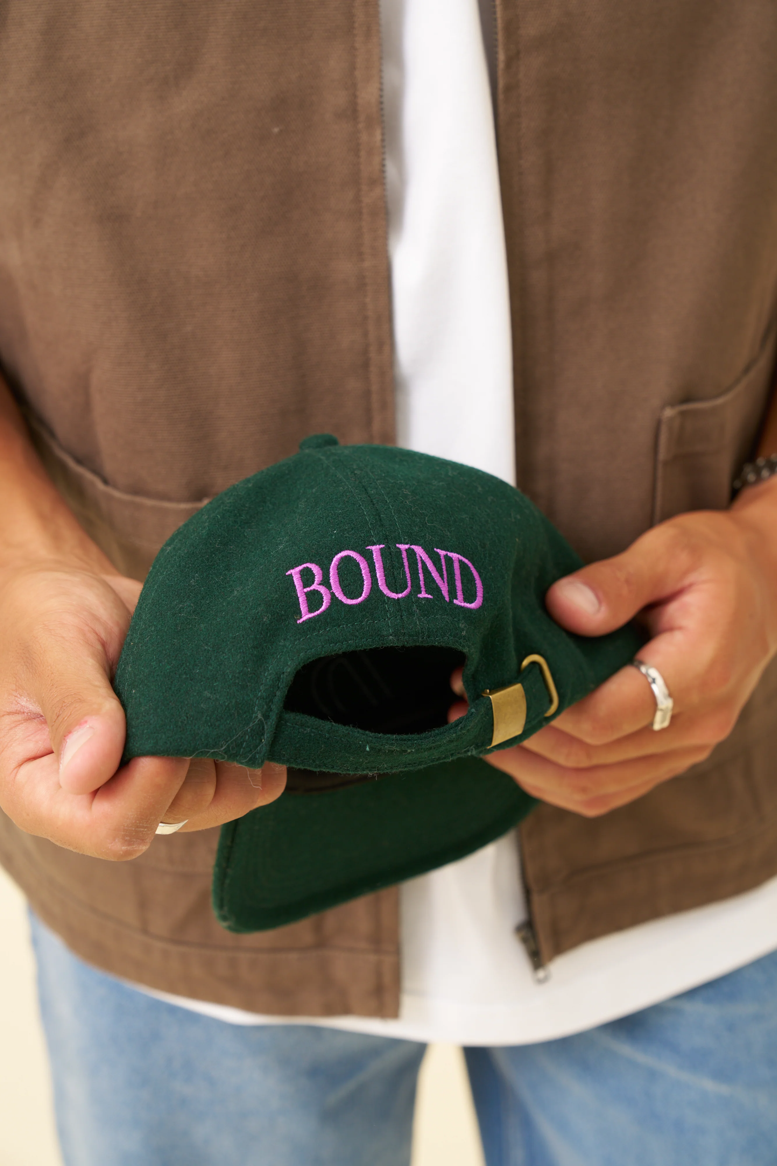 BOTHA WOOL CAP - FOREST - Image 4