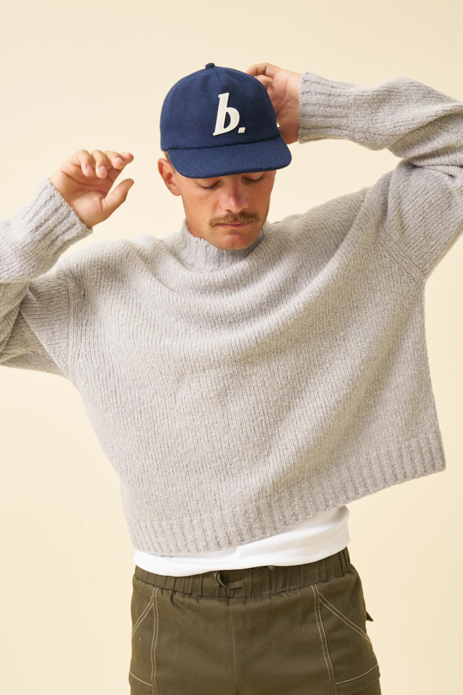 BOTHA WOOL CAP - NAVY - Image 7