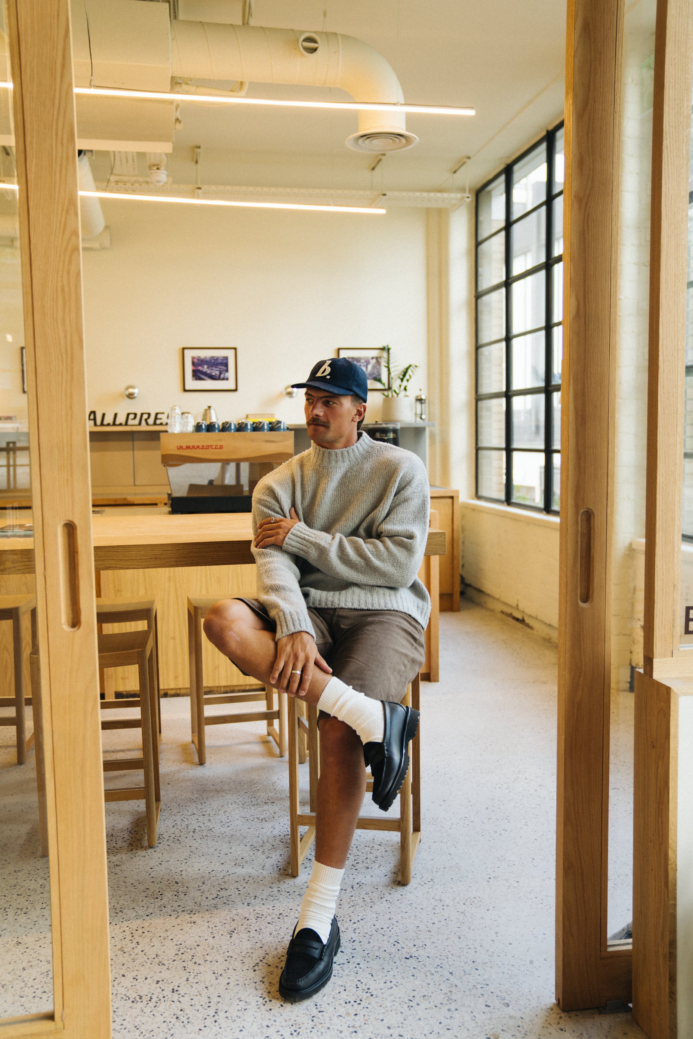 BOTHA WOOL CAP - NAVY - Image 8