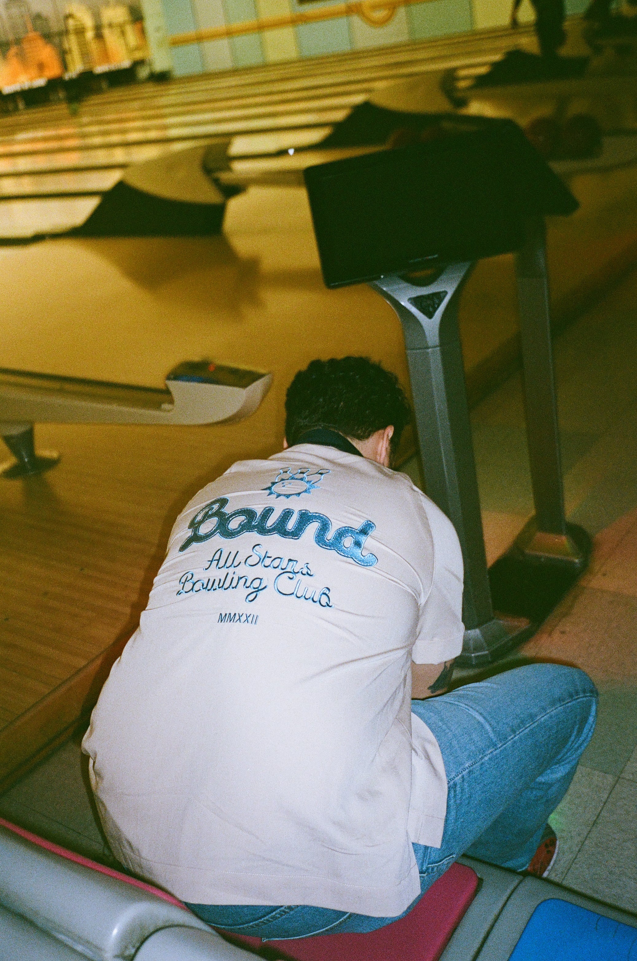 BOWLING CLUB SS EMBROIDERED SHIRT - BEIGE CONTRAST - Image 6
