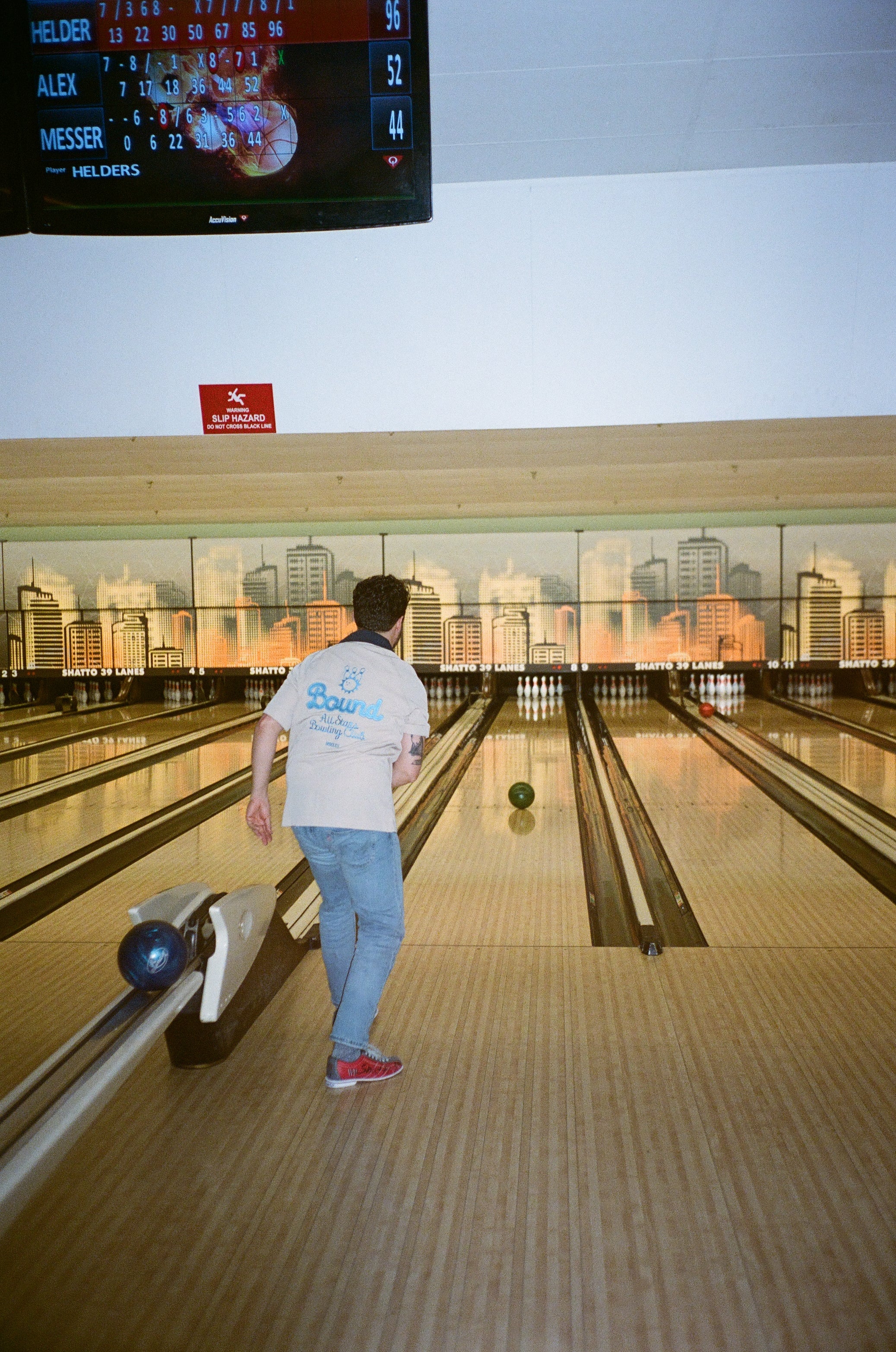 BOWLING CLUB SS EMBROIDERED SHIRT - BEIGE CONTRAST - Image 8