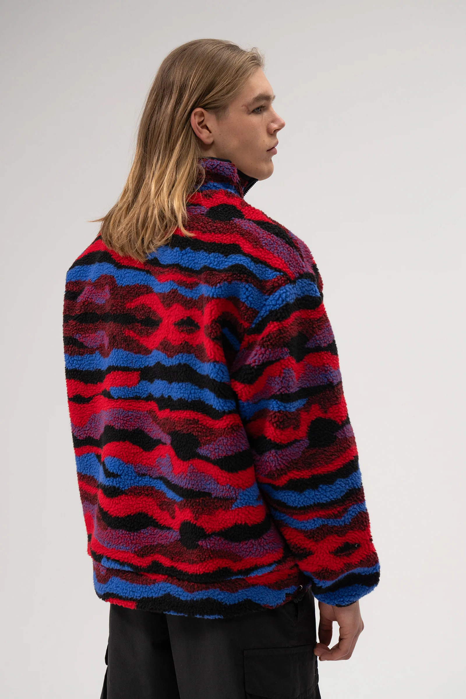 CAMO RETRO PATTERNED FLEECE - Image 4