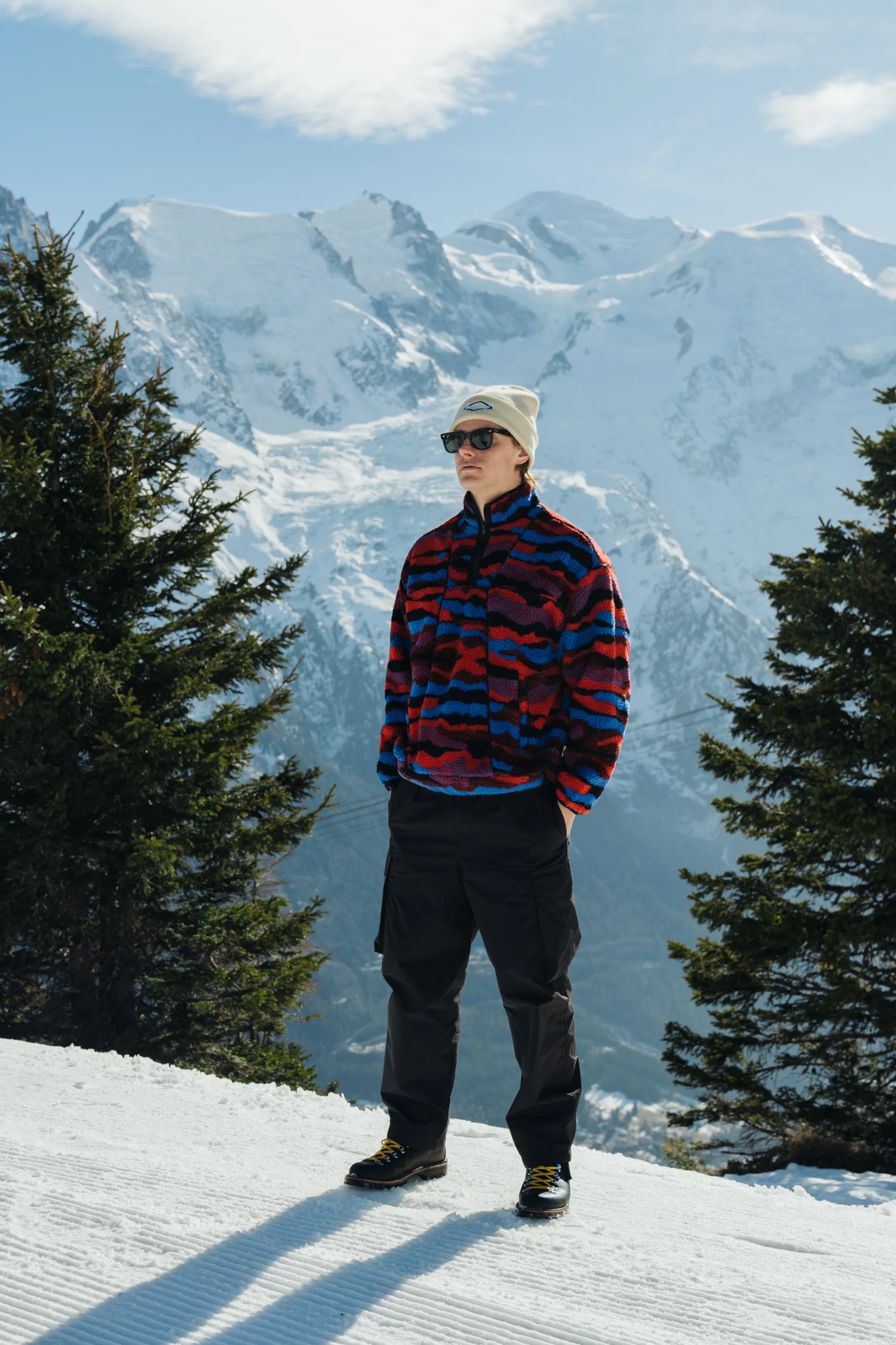 CAMO RETRO PATTERNED FLEECE - Image 8