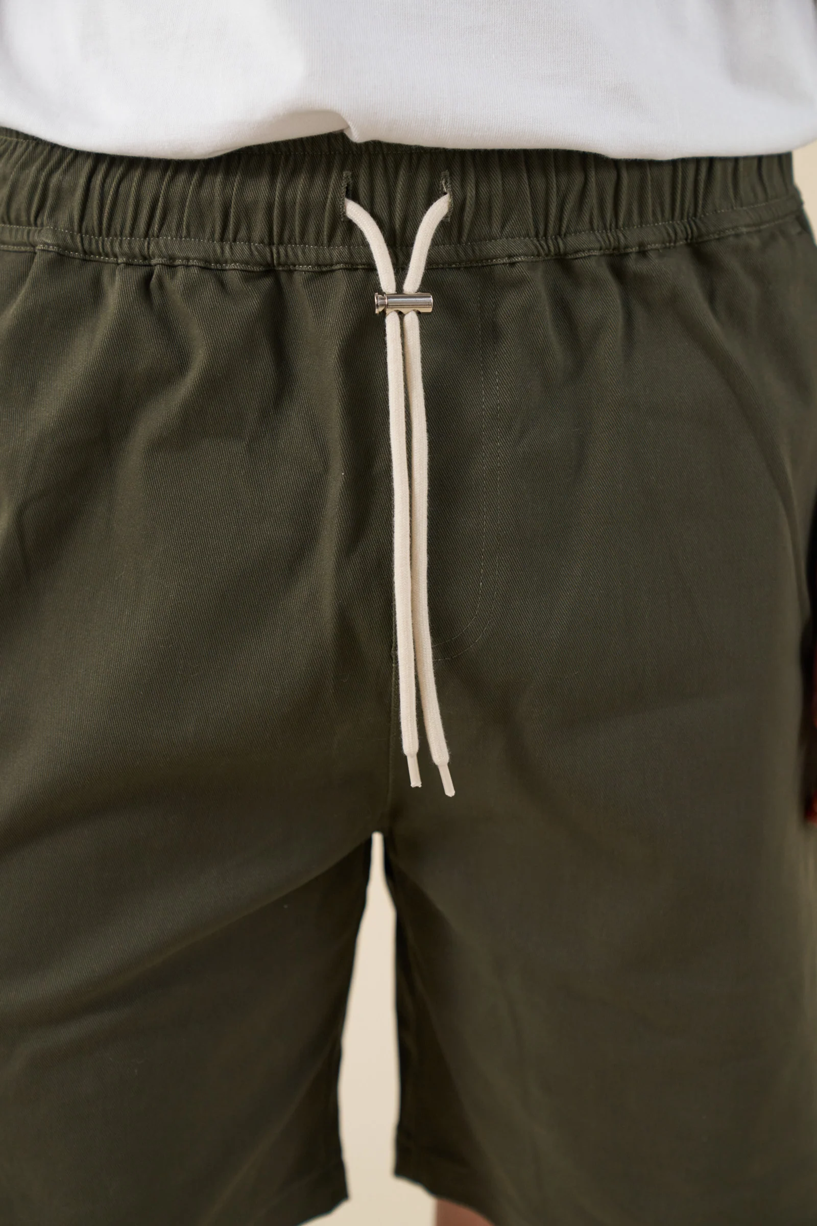 CANVAS SHORTS - ARMY GREEN - Image 4