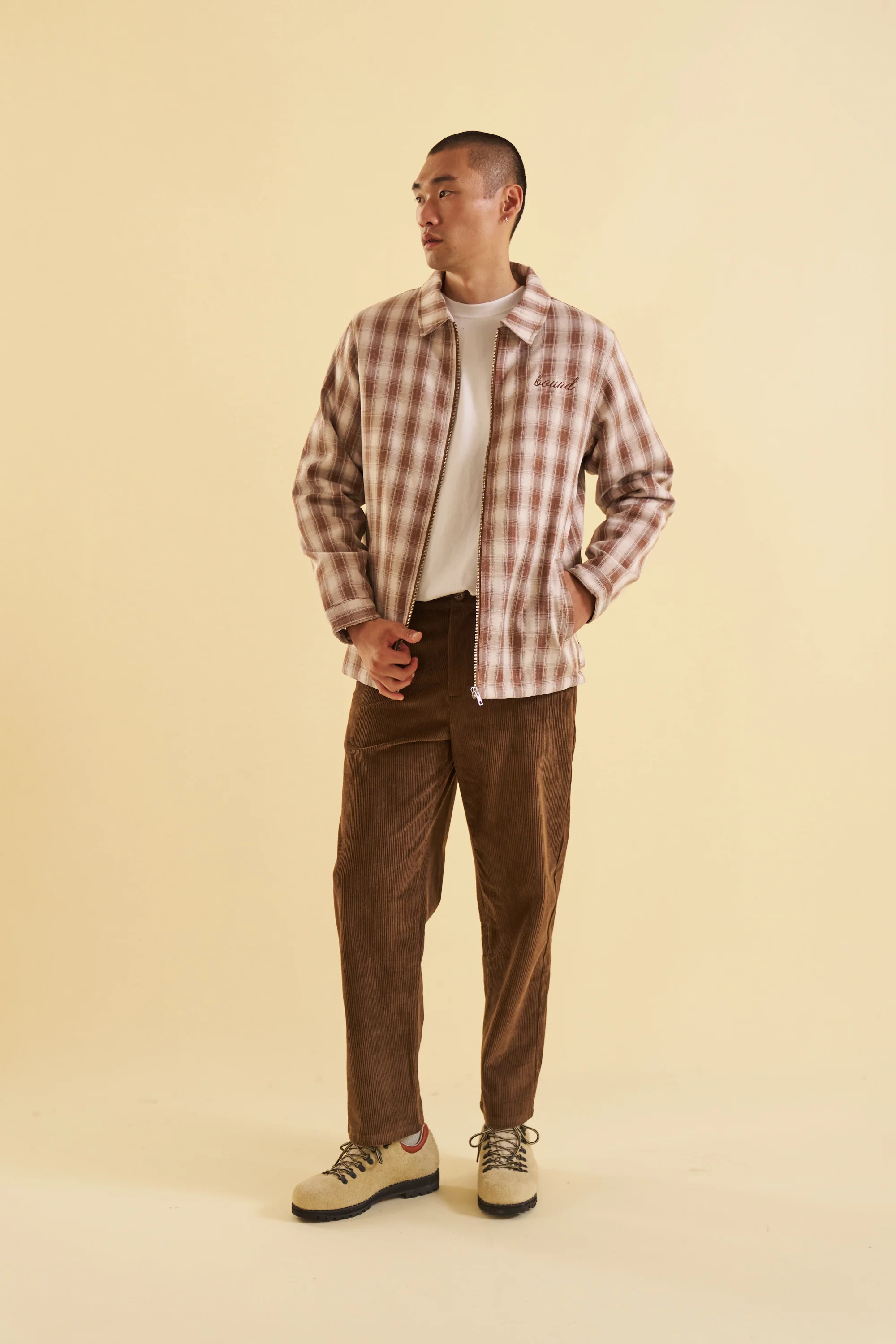 CEDAR BROWN CORDUROY TROUSERS - Image 5