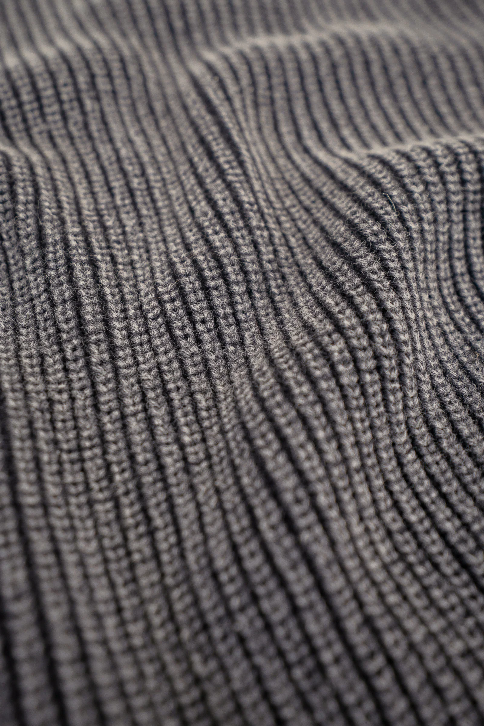 CHARCOAL ACID WASH HALF ZIP KNIT PULLOVER - Image 10
