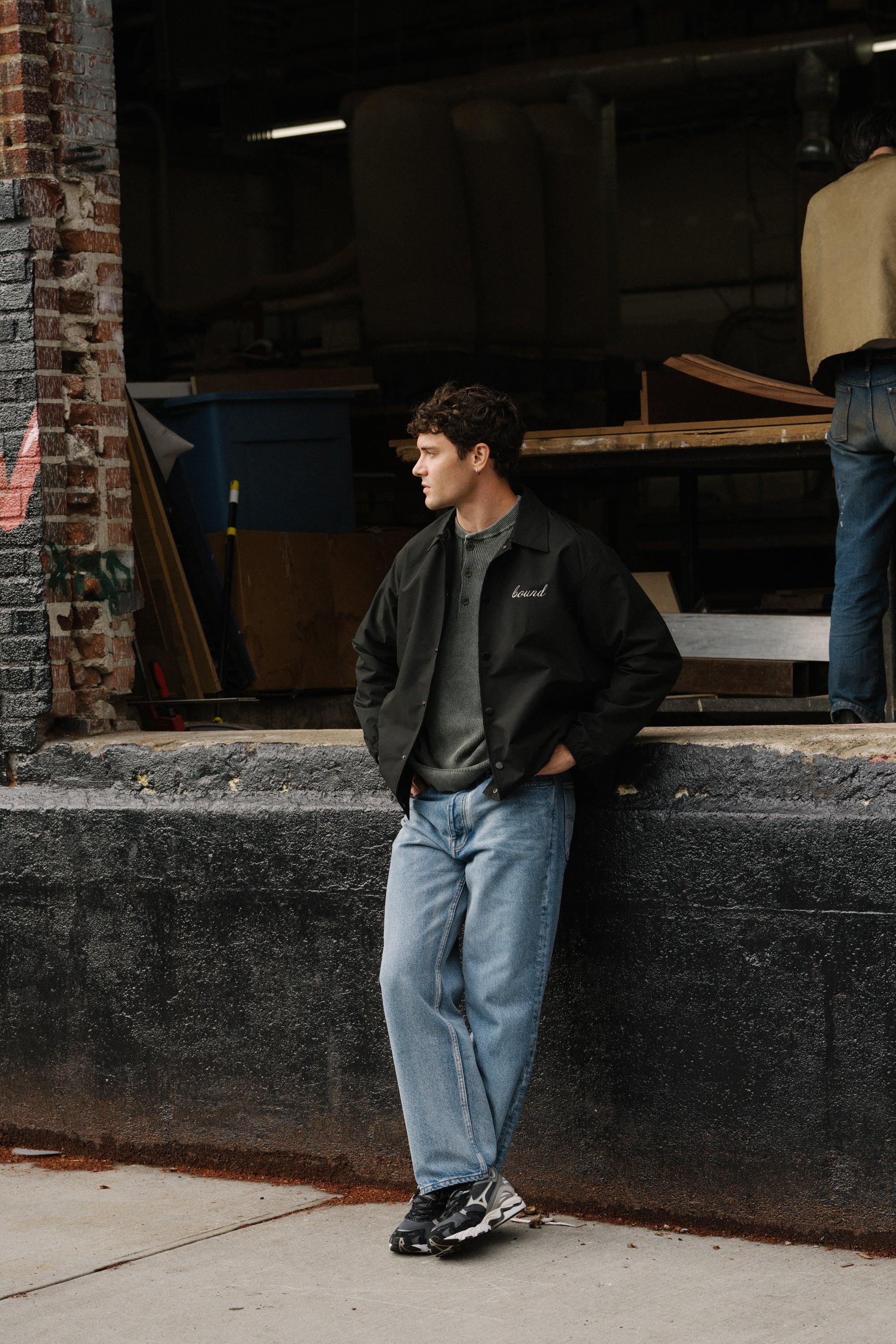 CLASSIC COACH JACKET - BLACK - Image 7