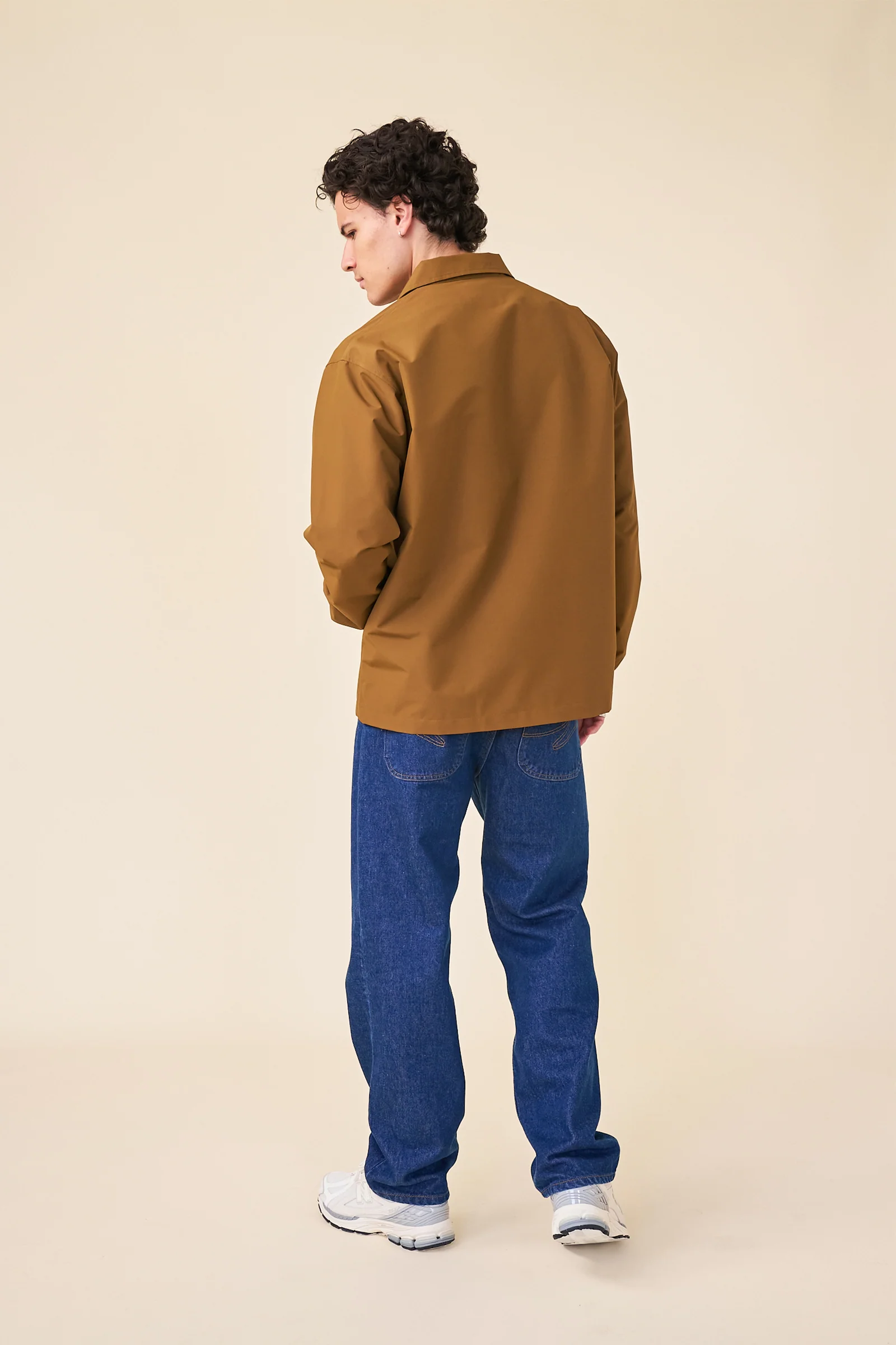 CLASSIC COACH JACKET - CARAMEL - Image 5