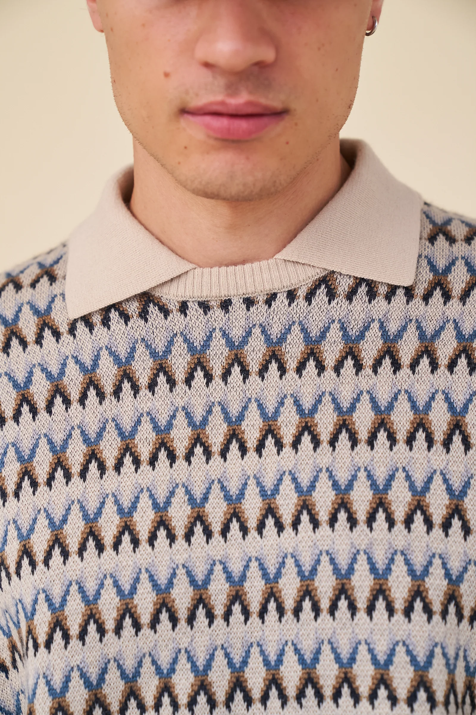 CROSBY WOOL POLO COLLAR KNIT - Image 5