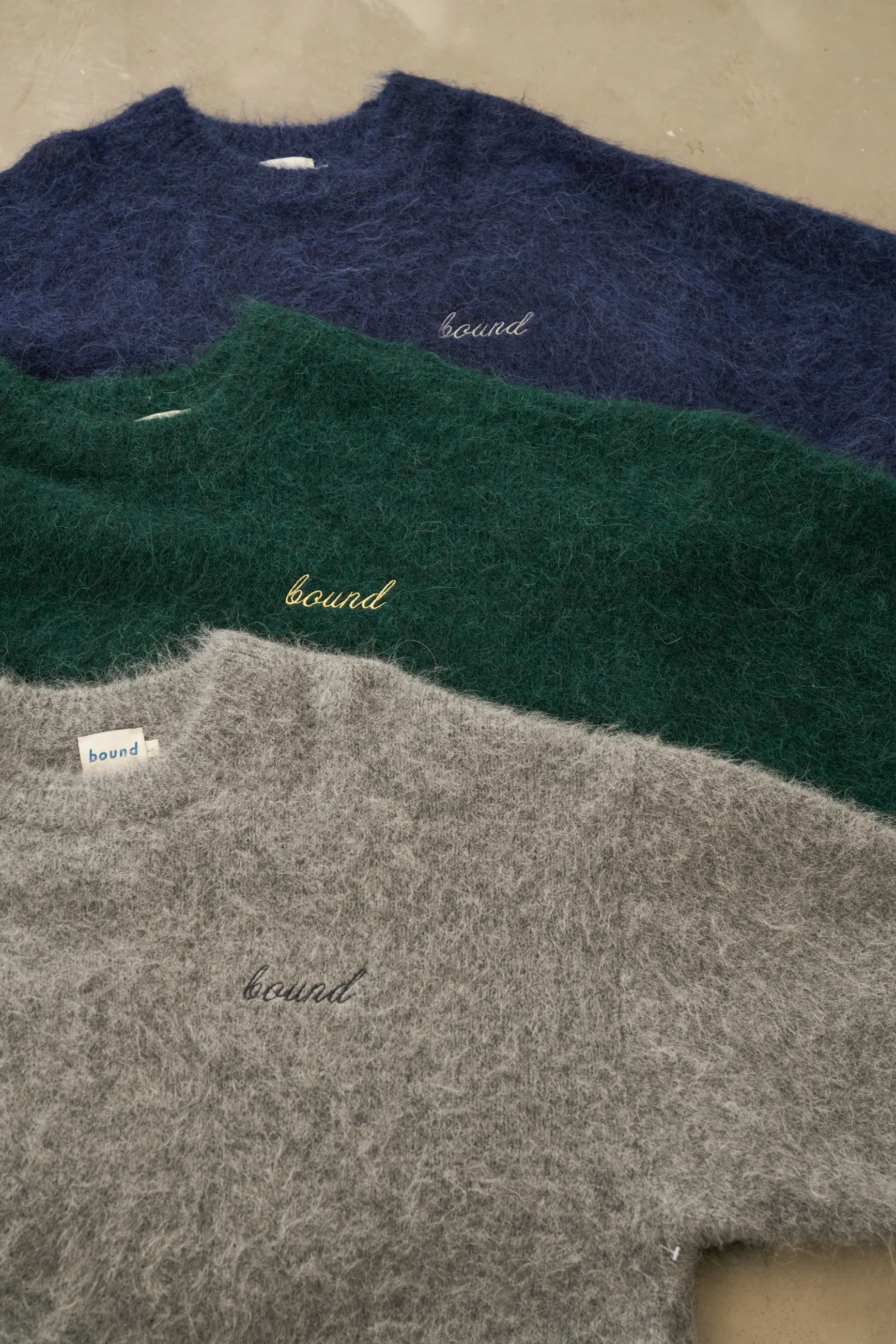 DEXTER CROPPED ALPACA KNIT - FOREST GREEN - Image 9