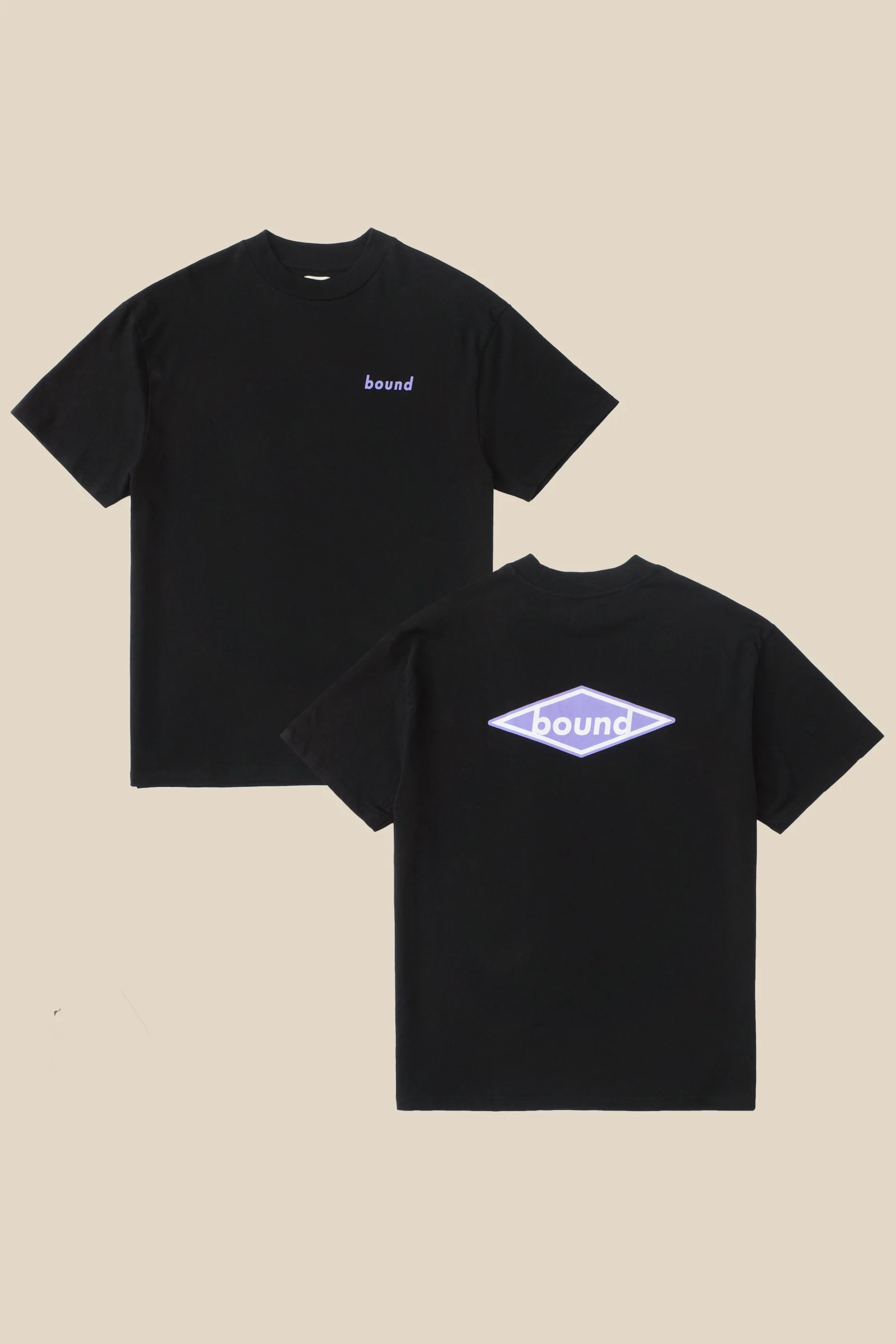 DIAMOND TEE - BLACK