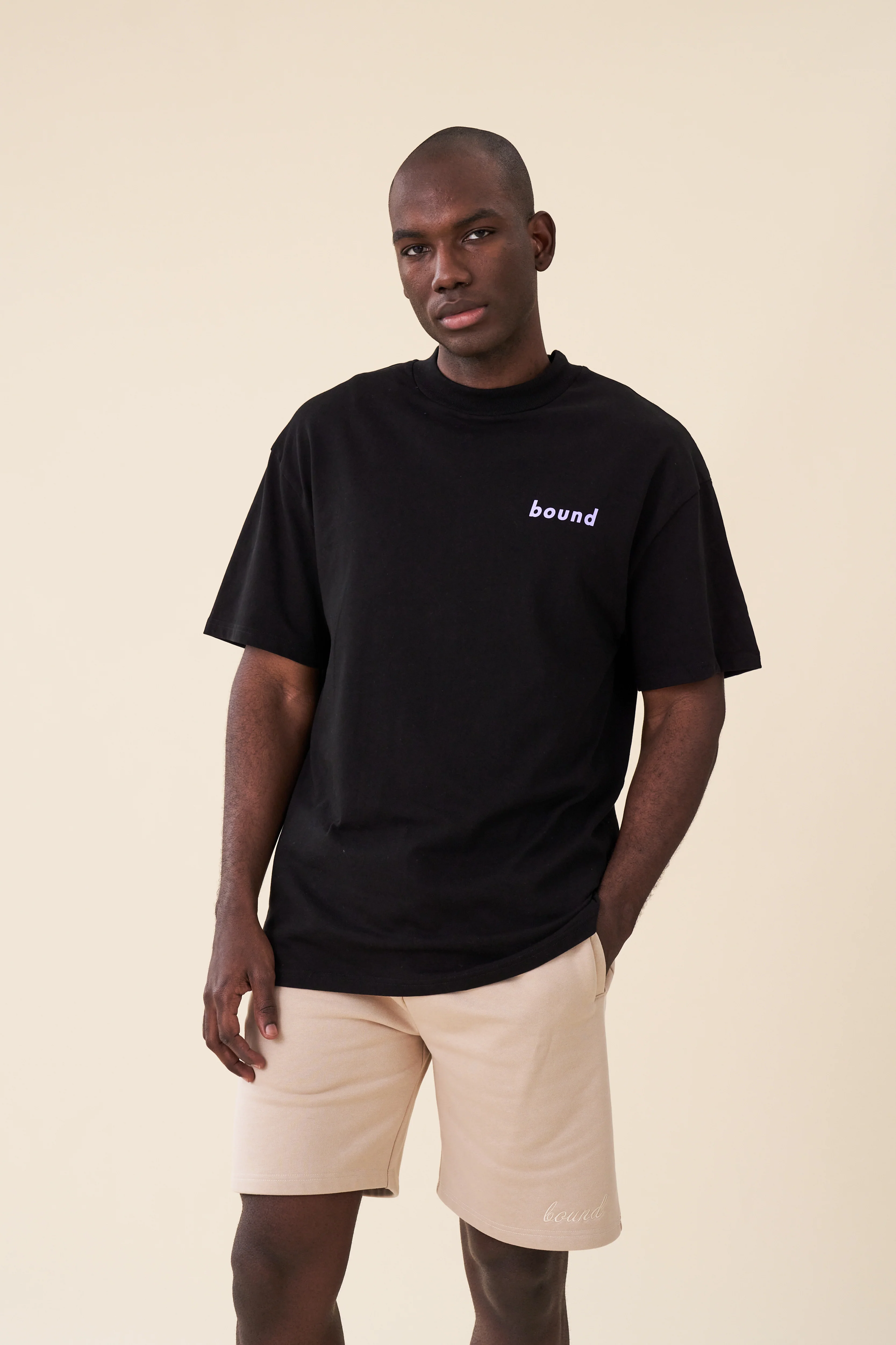 DIAMOND TEE - BLACK - Image 3