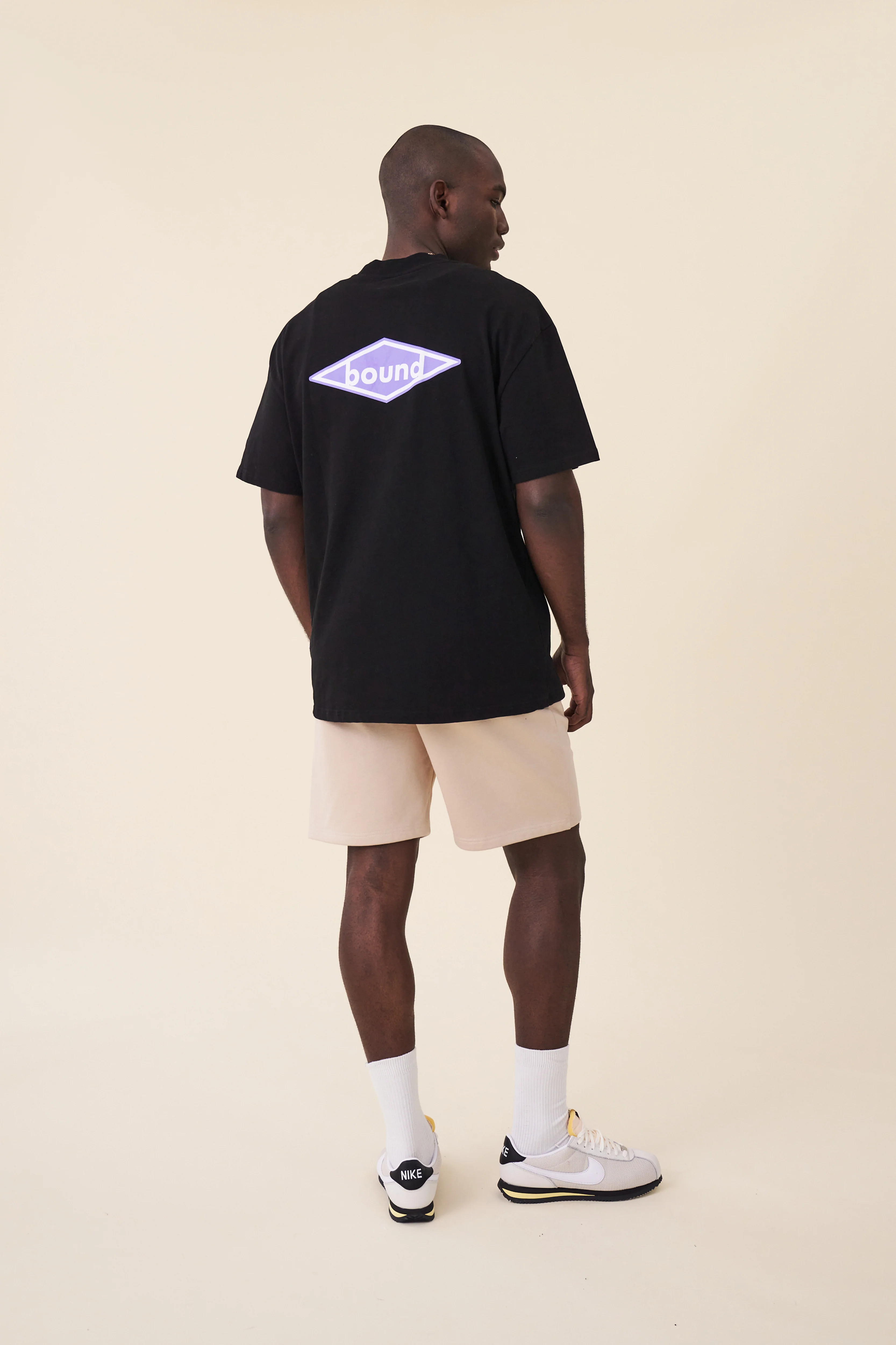 DIAMOND TEE - BLACK - Image 5