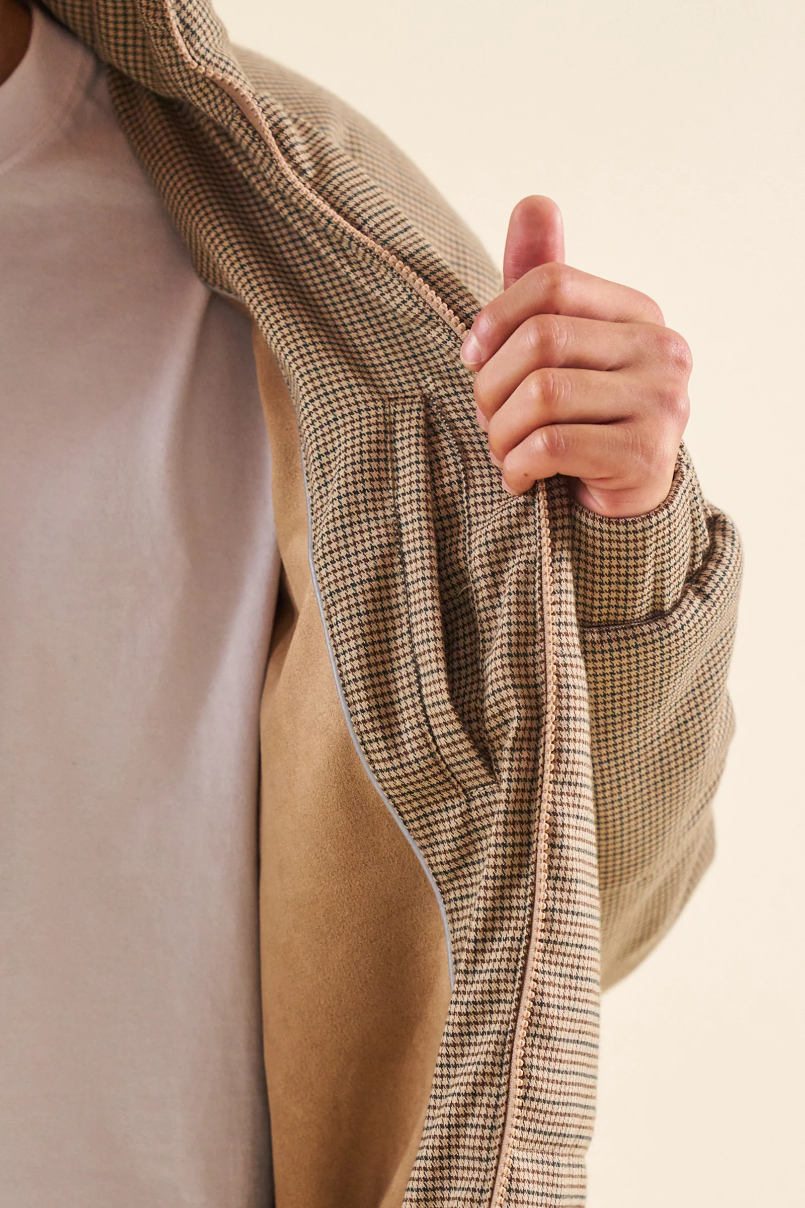DOGTOOTH PUFFER COAT - Image 5