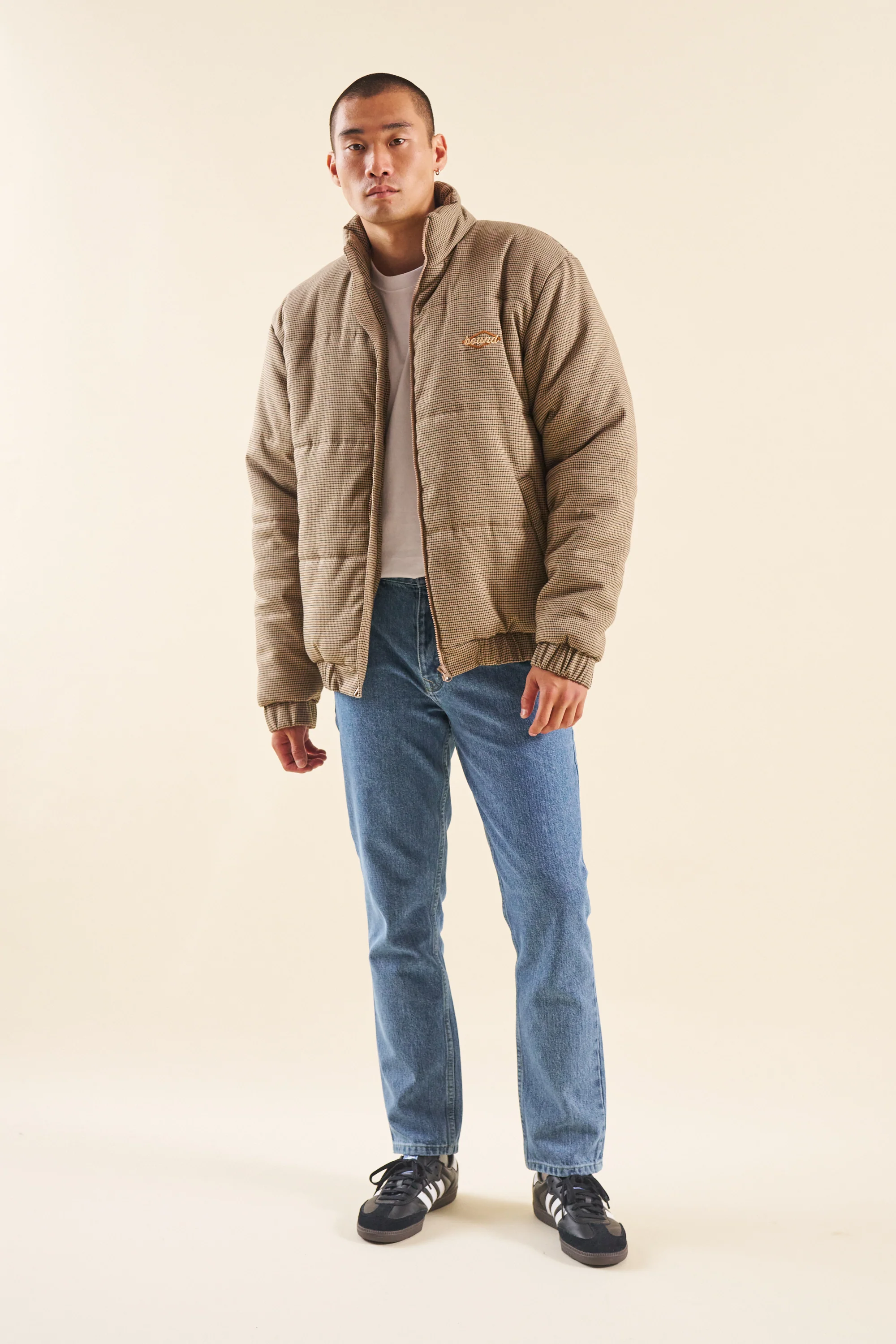 DOGTOOTH PUFFER COAT - Image 7