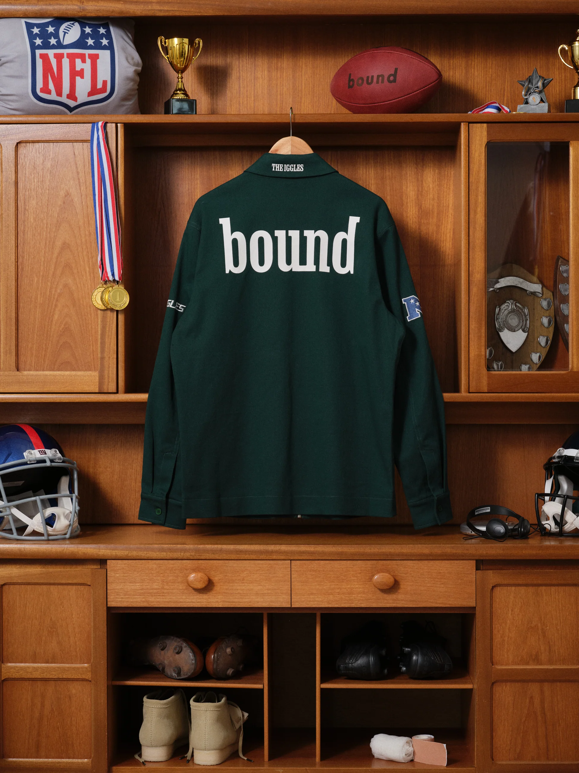 EAGLES CANVAS CHORE JACKET - Image 5